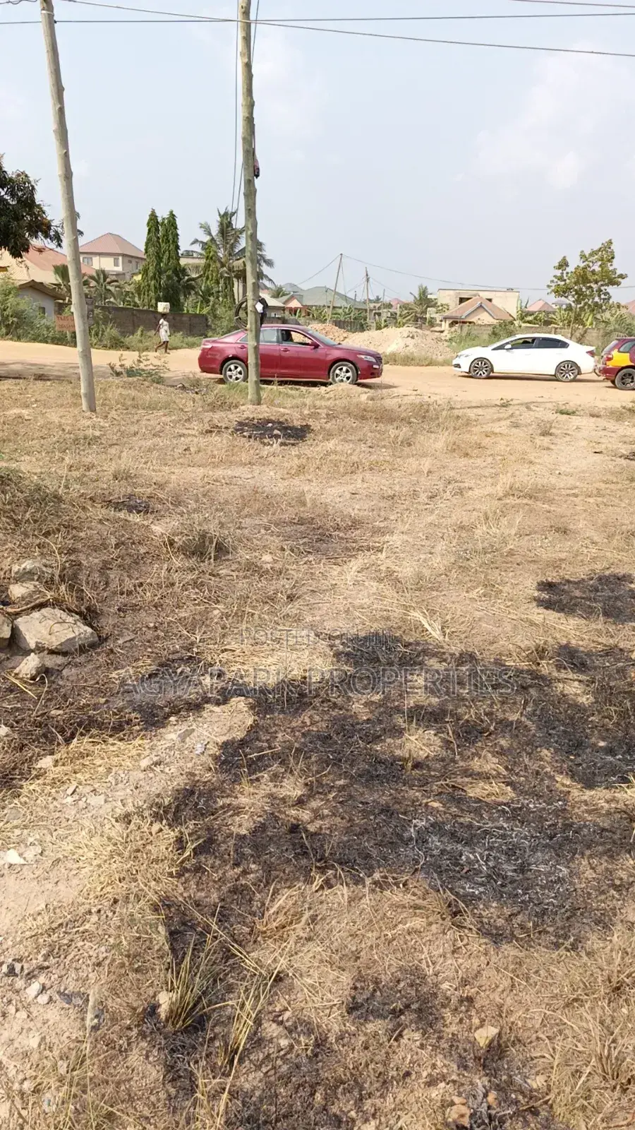 Road Side Land at Amasaman in Amasaman