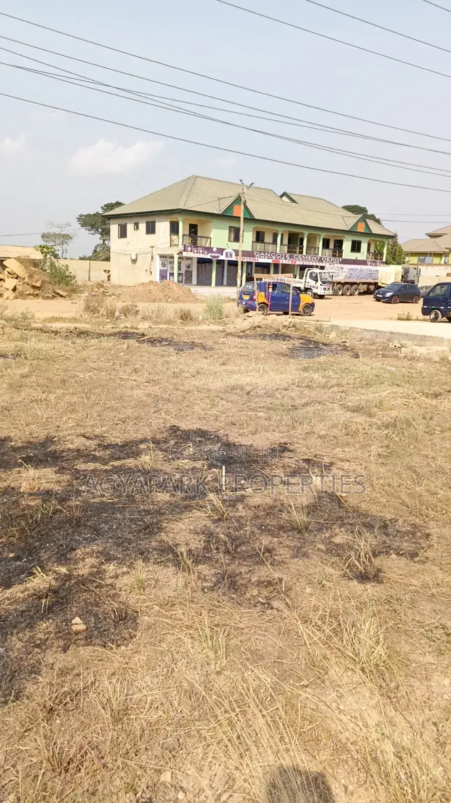 Road Side Land at Amasaman in Amasaman