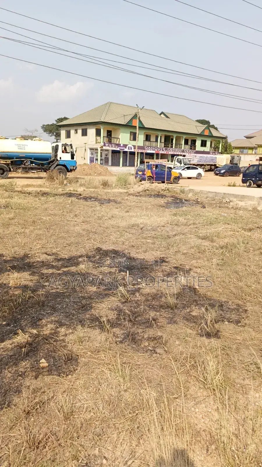 Road Side Land at Amasaman in Amasaman