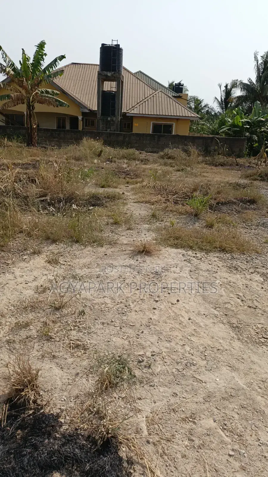 Road Side Land at Amasaman in Amasaman