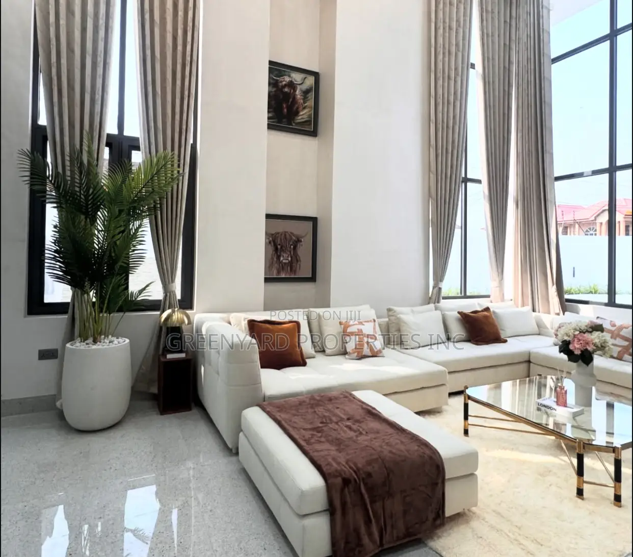 Furnished 4bdrm Duplex in East Legon Hills for sale in East Legon