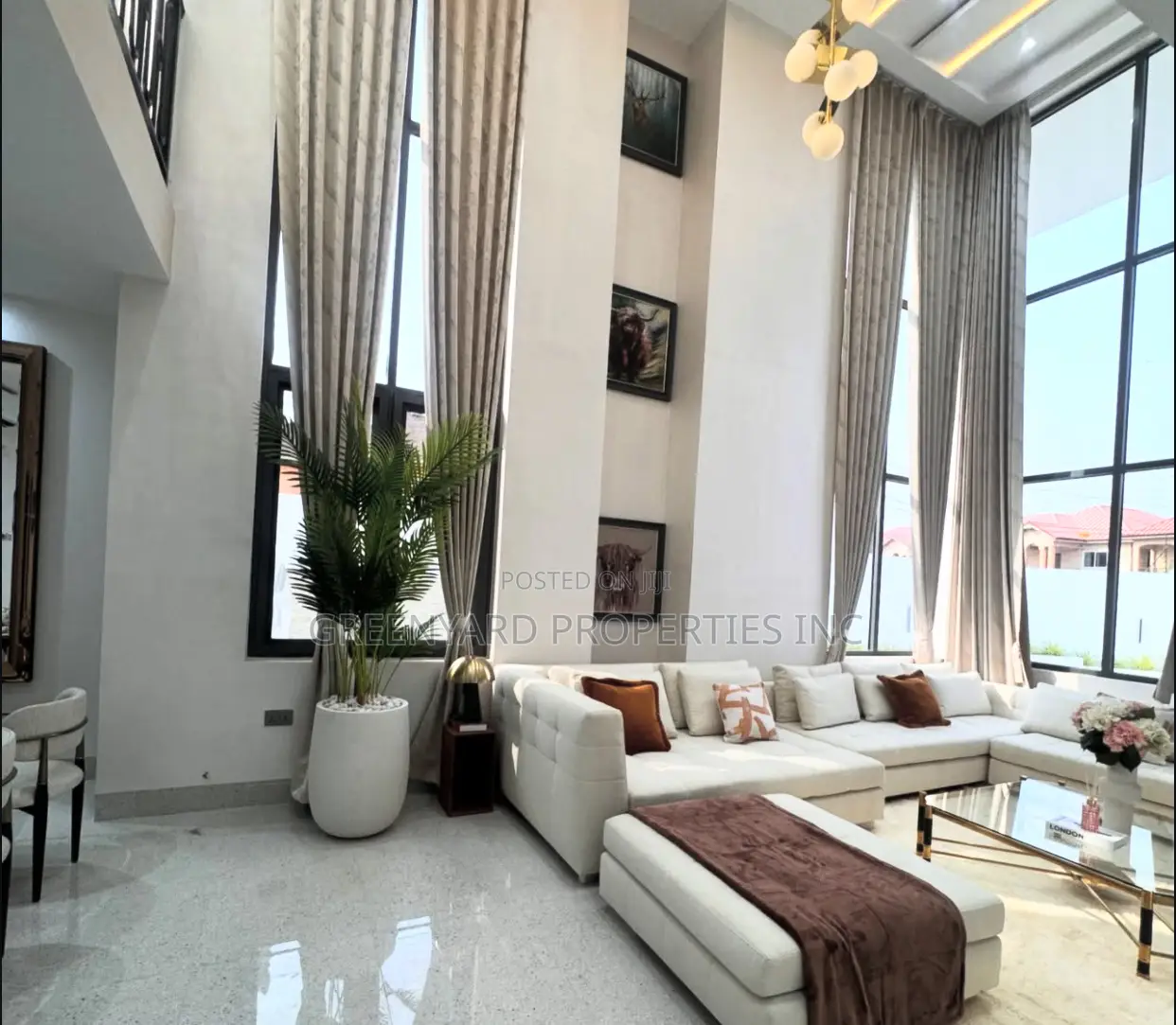 Furnished 4bdrm Duplex in East Legon Hills for sale in East Legon