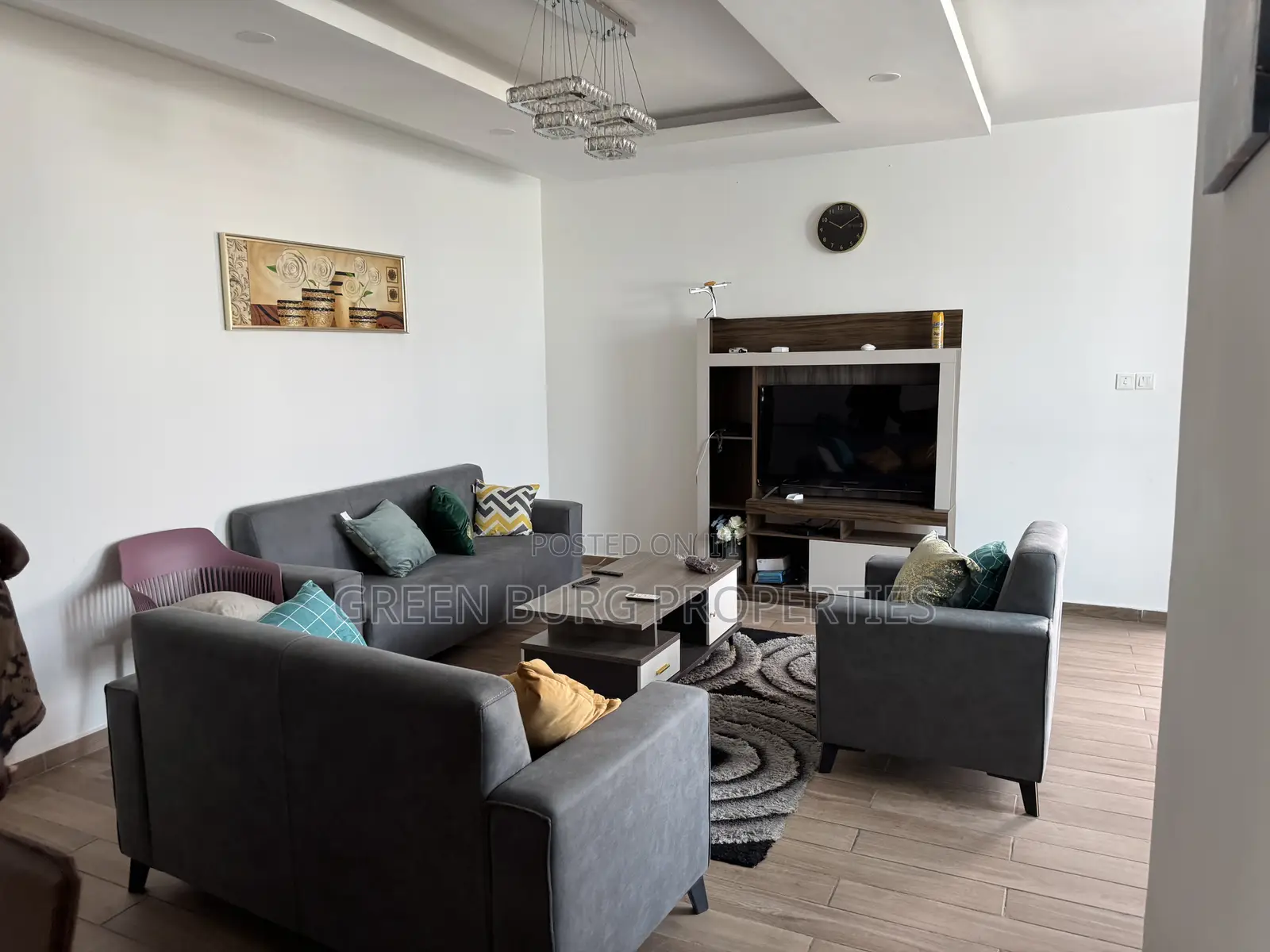 Furnished 3bdrm Apartment in East Legon for rent in East Legon