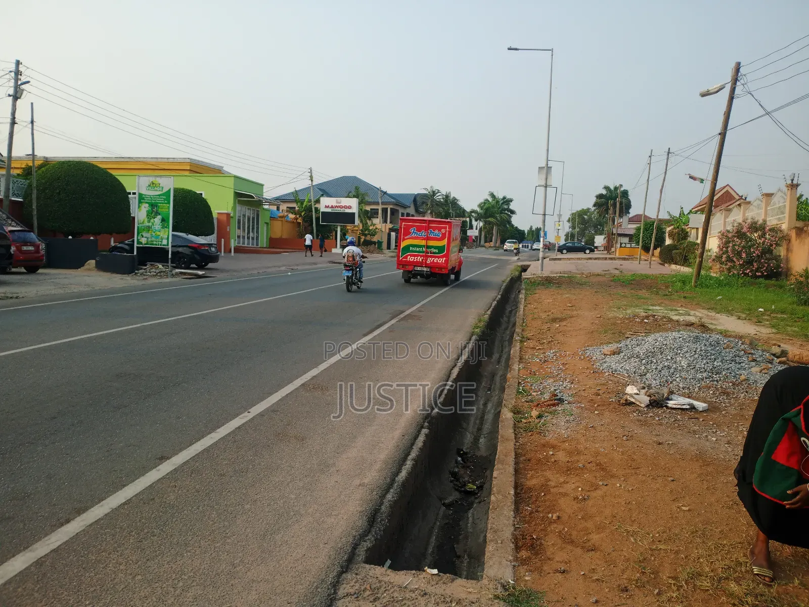 1 Acre Land on Side of Main Road West Legon in Presby Church Area