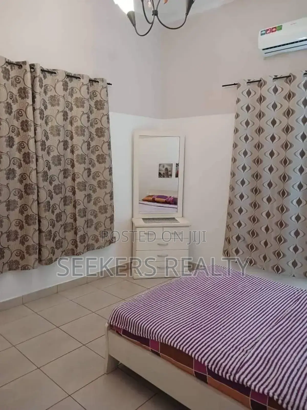 Furnished 3bdrm House in Seekers Realty, Osu for rent in Osu