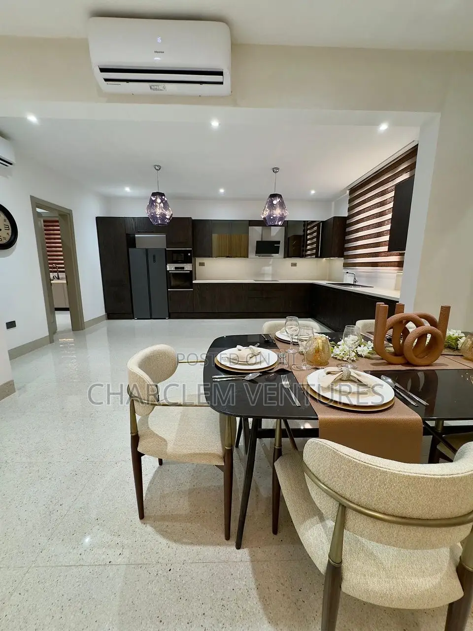 Furnished 4bdrm House in Charclem Ventures, East Legon for sale in East Legon