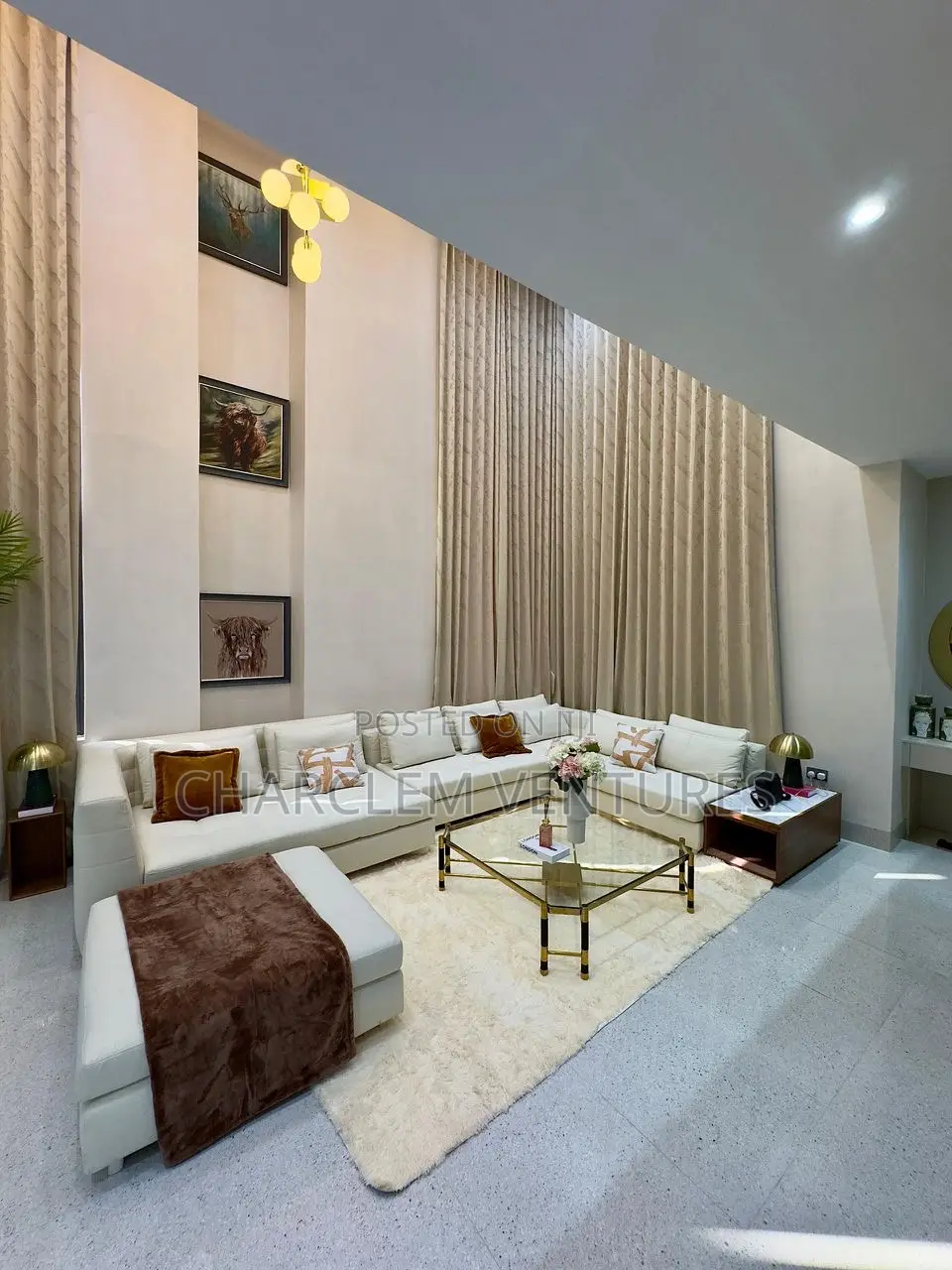 Furnished 4bdrm House in Charclem Ventures, East Legon for sale in East Legon
