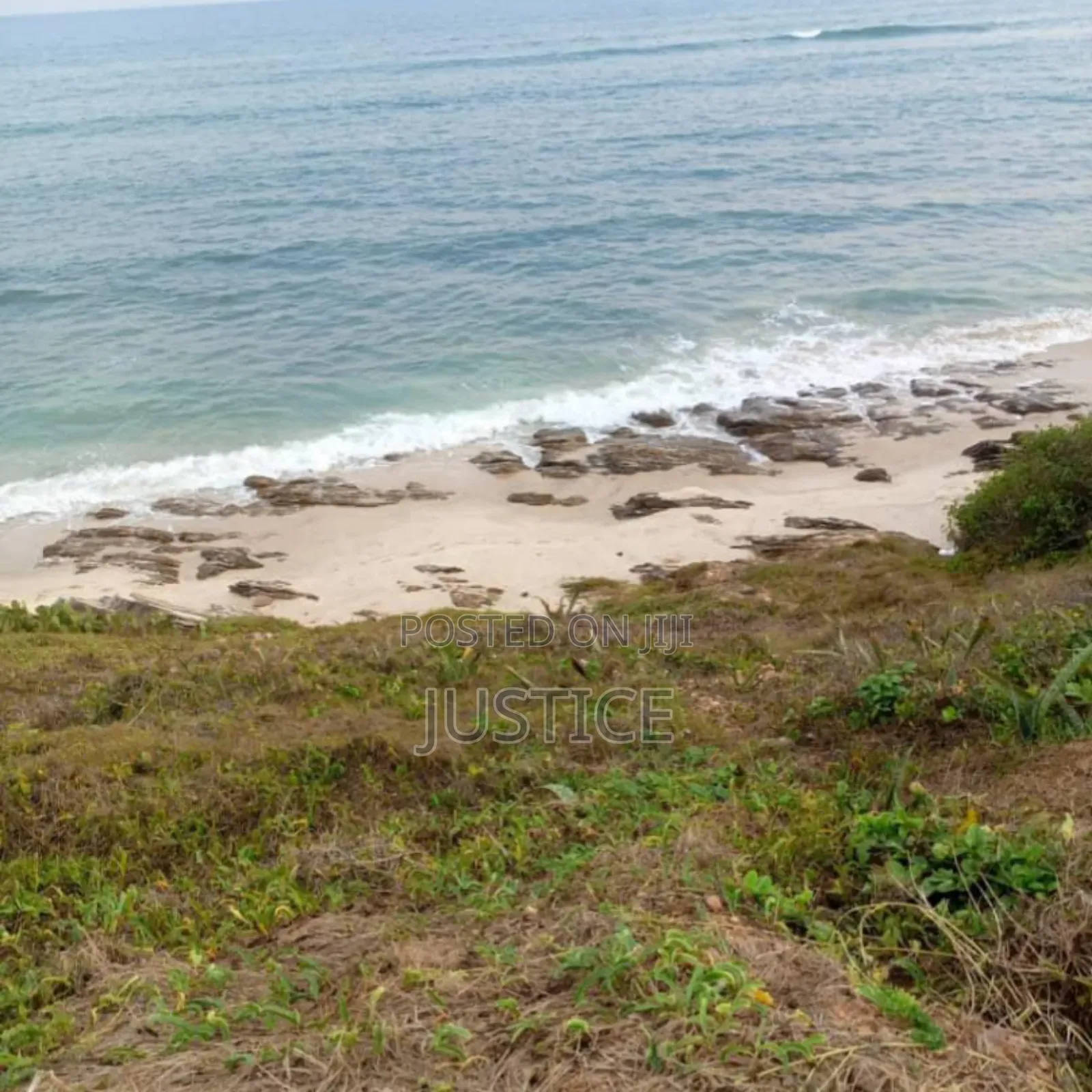 Walled Sea Side 6 Plots of Land Nyanyano Krokrobitey in Weija
