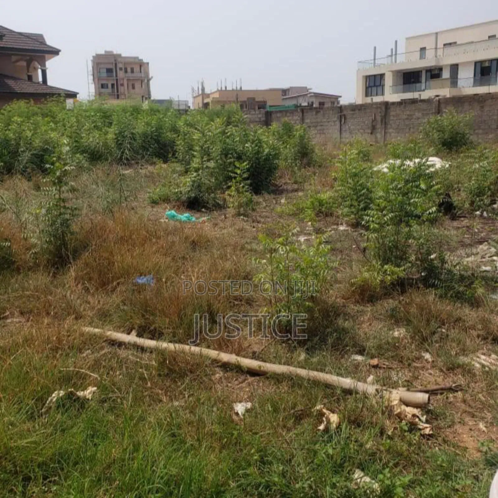 Walled Sea Side 6 Plots of Land Nyanyano Krokrobitey in Weija