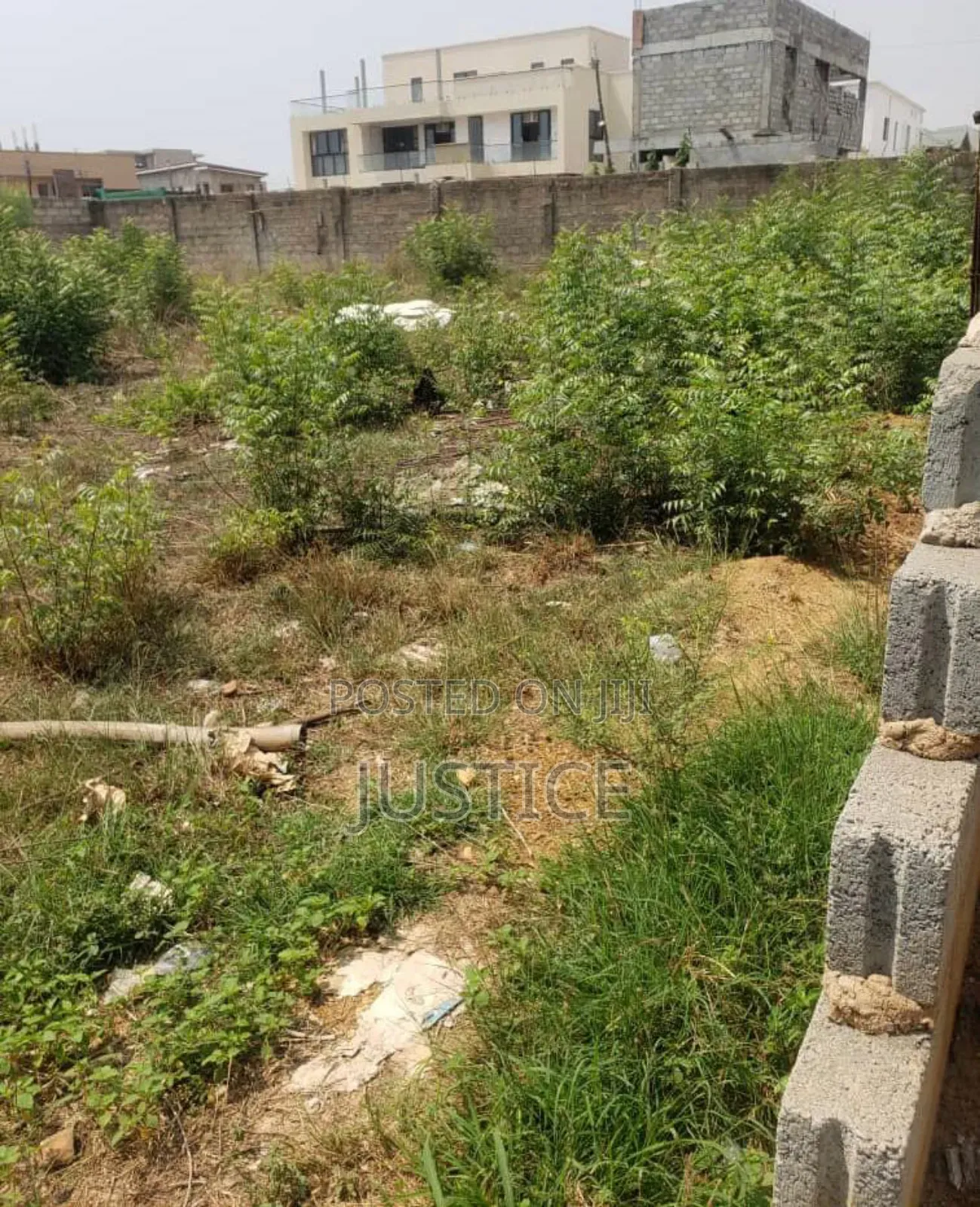 Walled Sea Side 6 Plots of Land Nyanyano Krokrobitey in Weija