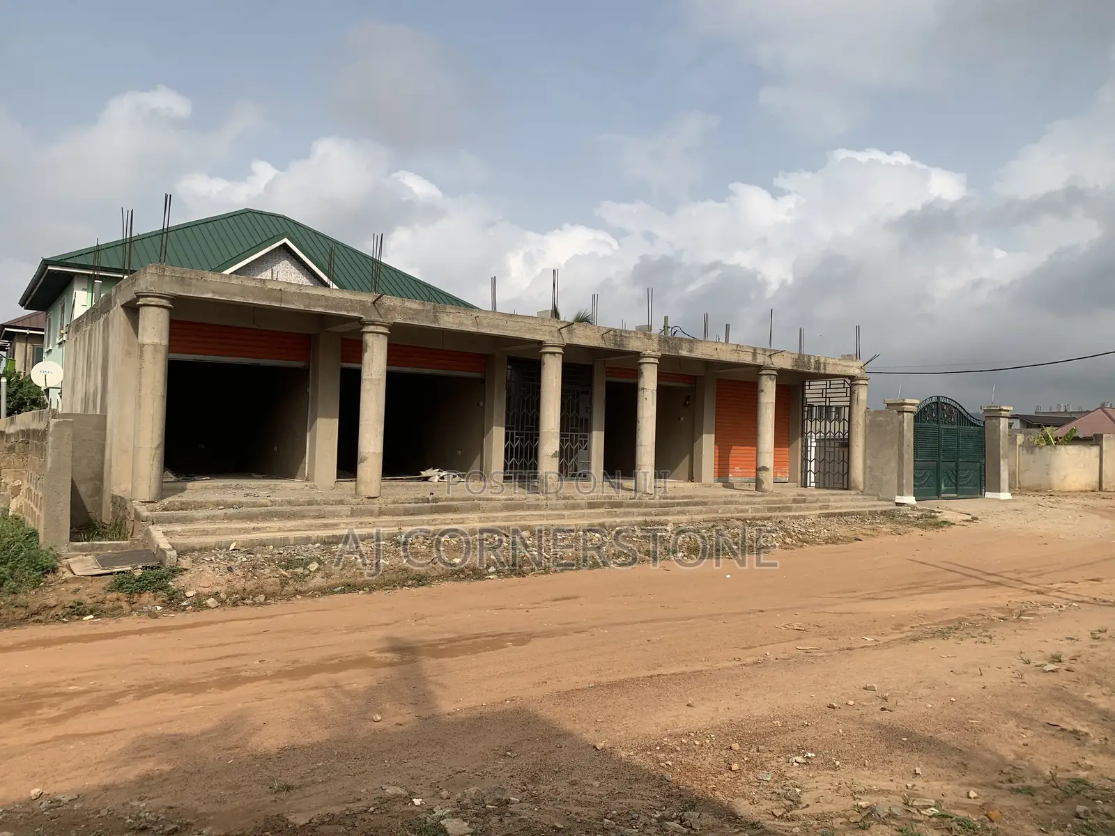 Newly Built Shops for Rent Satellite in Amasaman