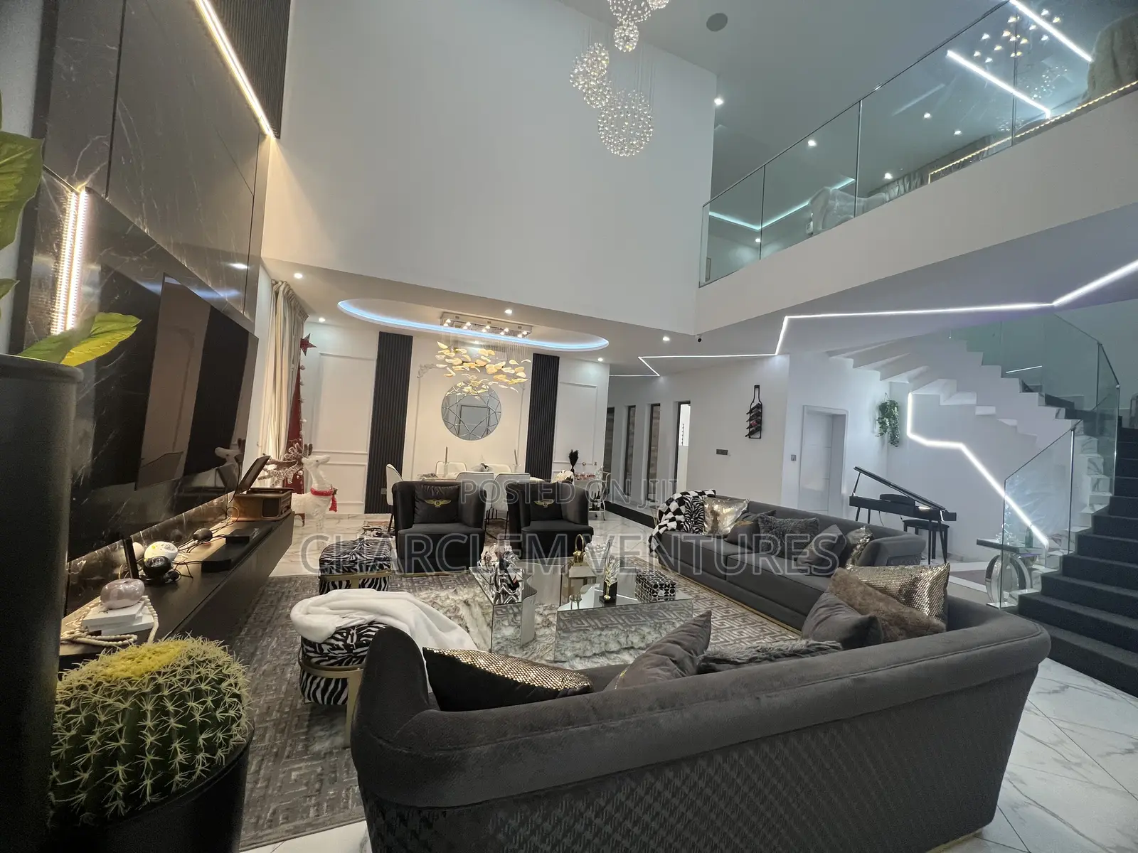 Furnished 4bdrm House in Charclem Ventures, East Legon for sale in East Legon