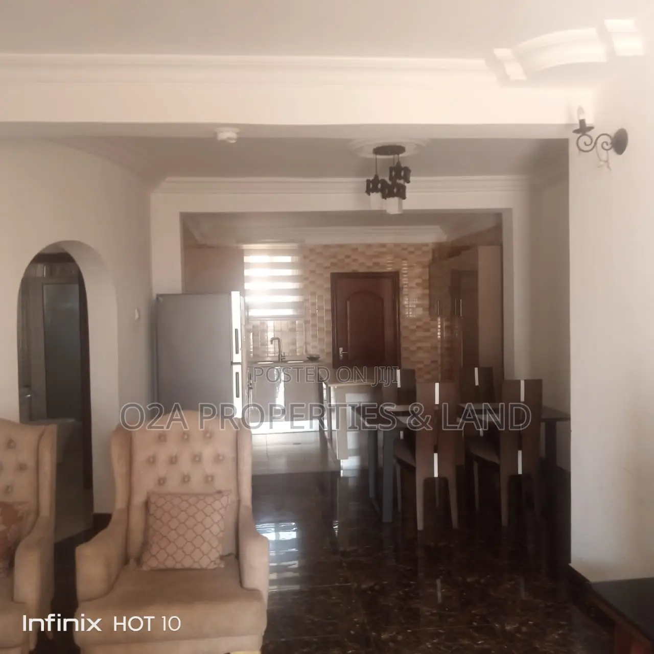 Furnished 2bdrm Apartment in Osu for rent in Osu Ako-Adjei