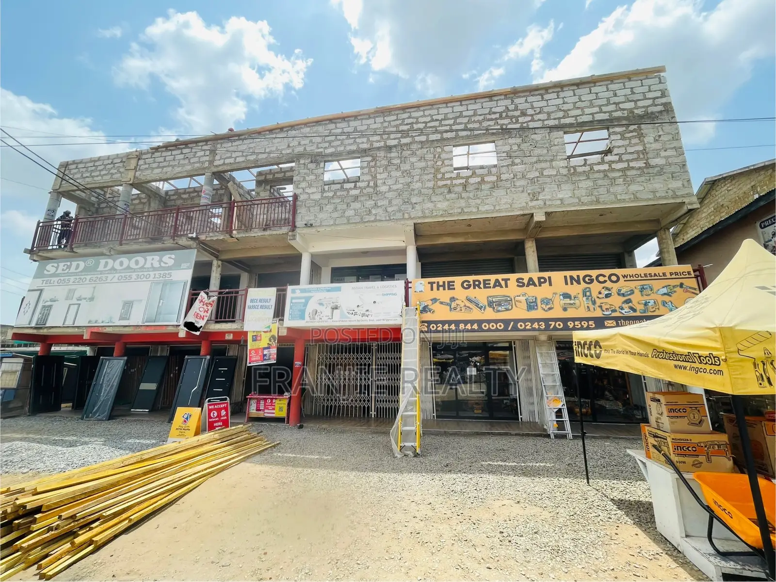 Double Shop for Rent at Kasoa in Kasoa