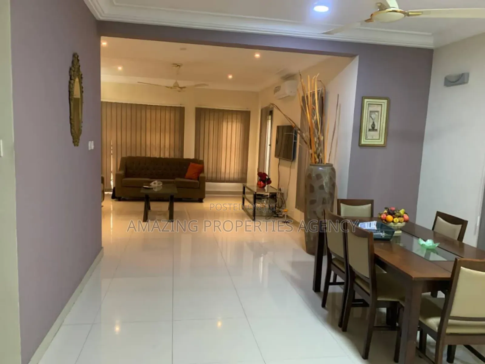 Furnished 3bdrm House in Sakumono for rent in Sakumono