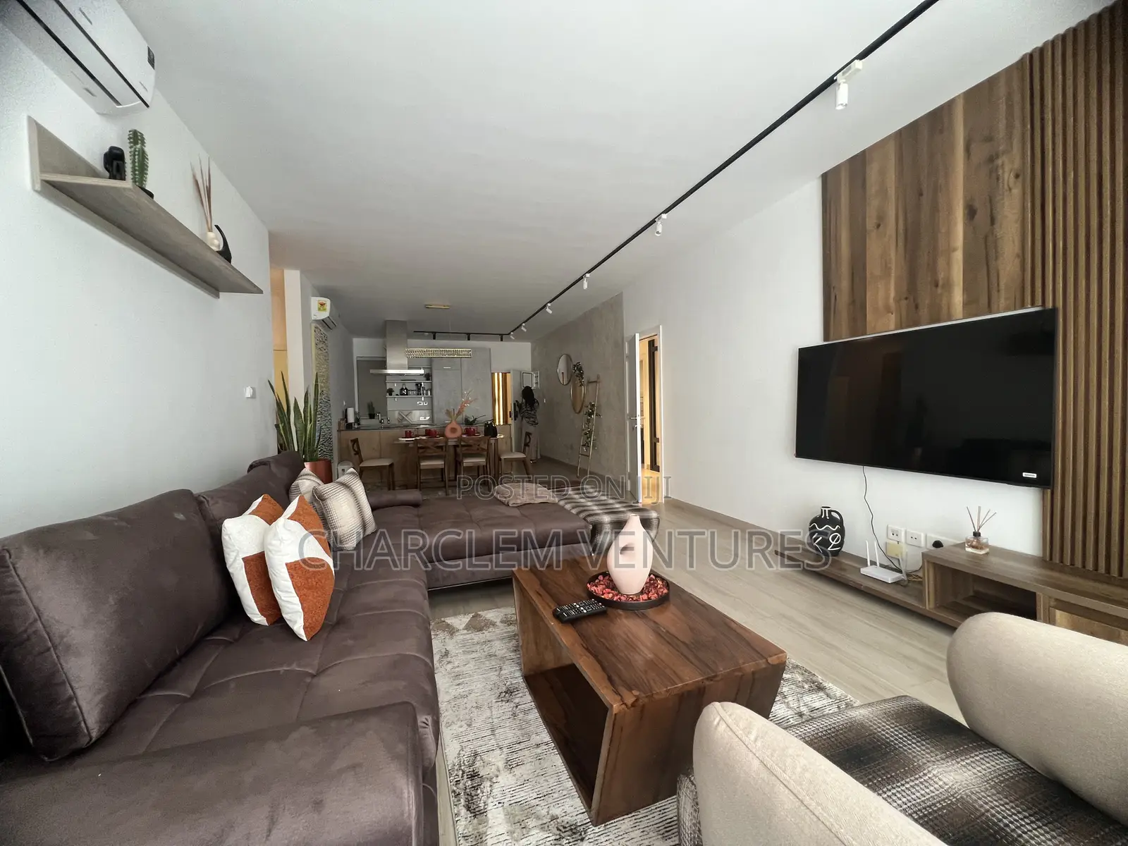 Furnished 3bdrm Apartment in Charclem Ventures, Cantonments for rent in Cantonments