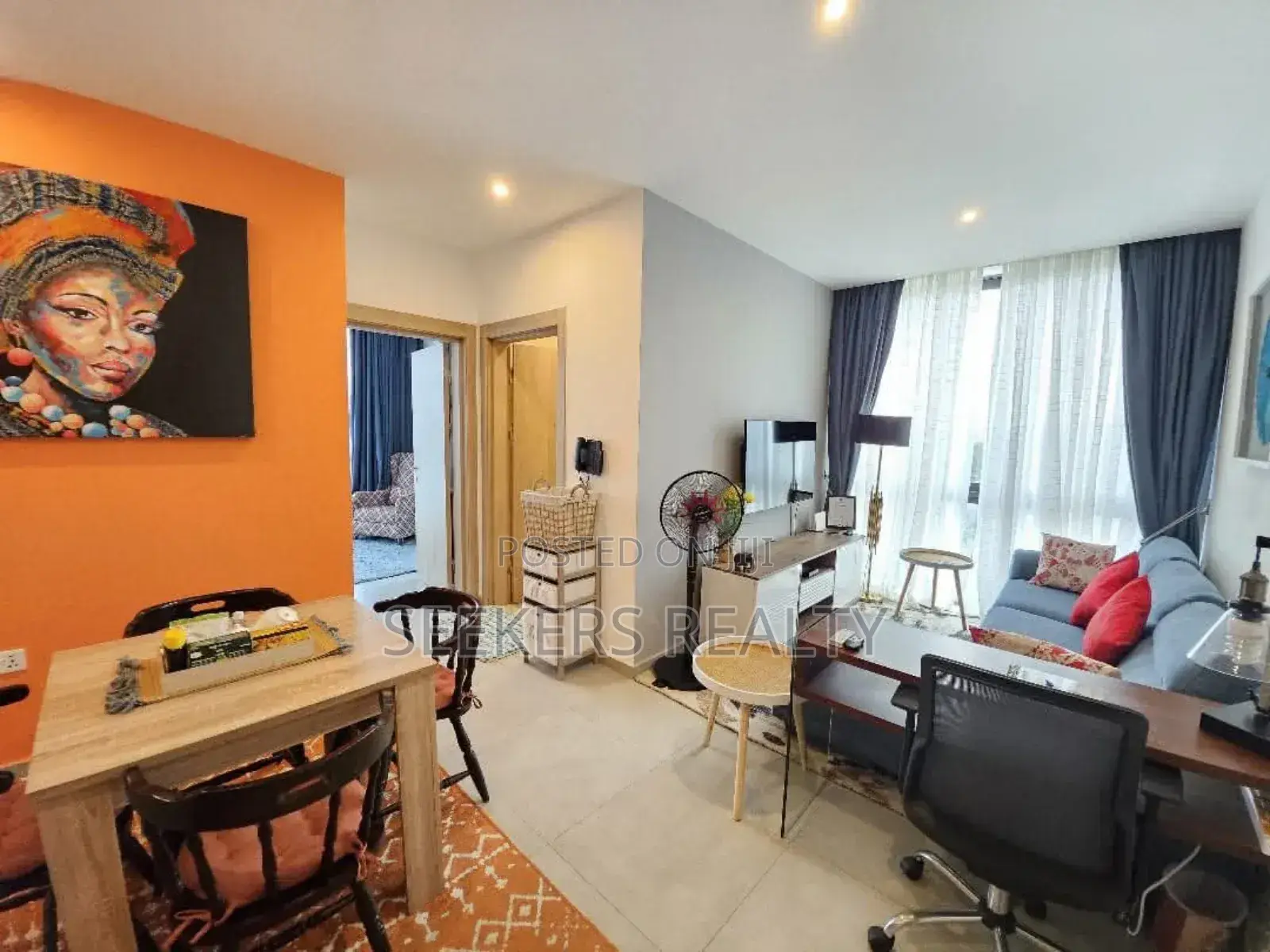 Furnished 1bdrm Apartment in Seekers Realty, Roman Ridge for rent in Roman Ridge