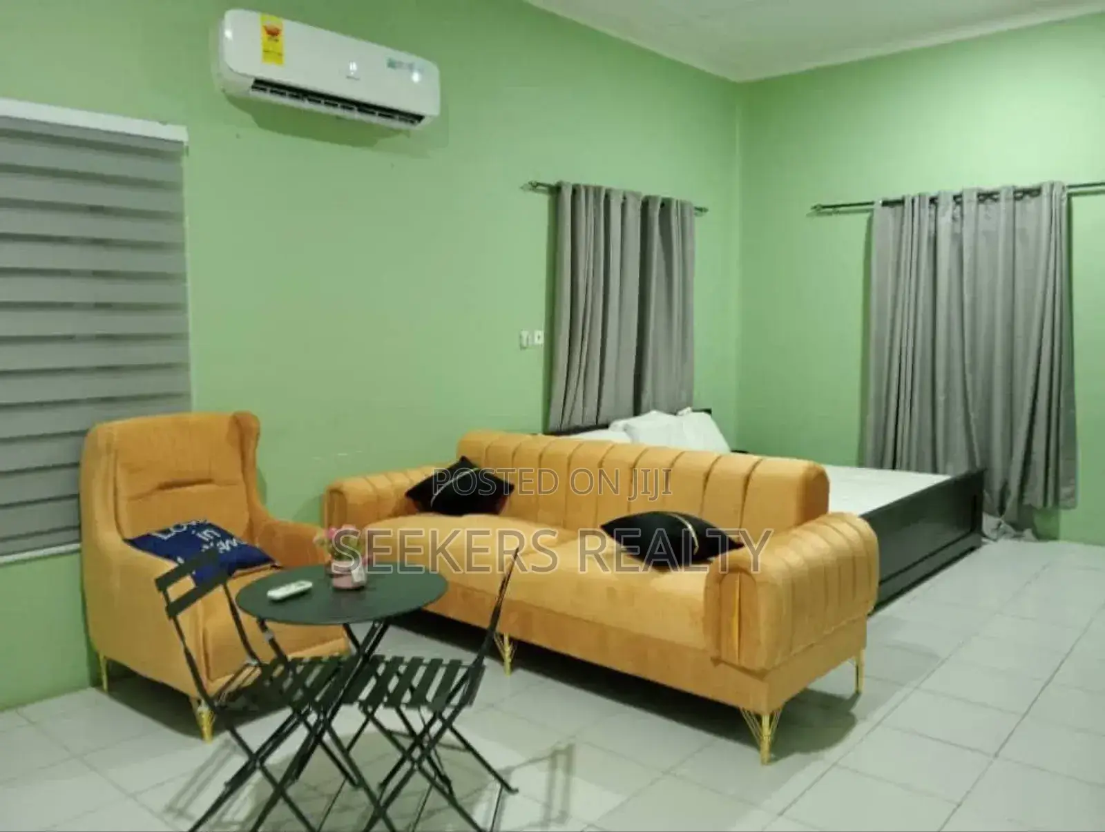 Furnished 1bdrm Apartment in Seekers Realty, Osu for rent in Osu