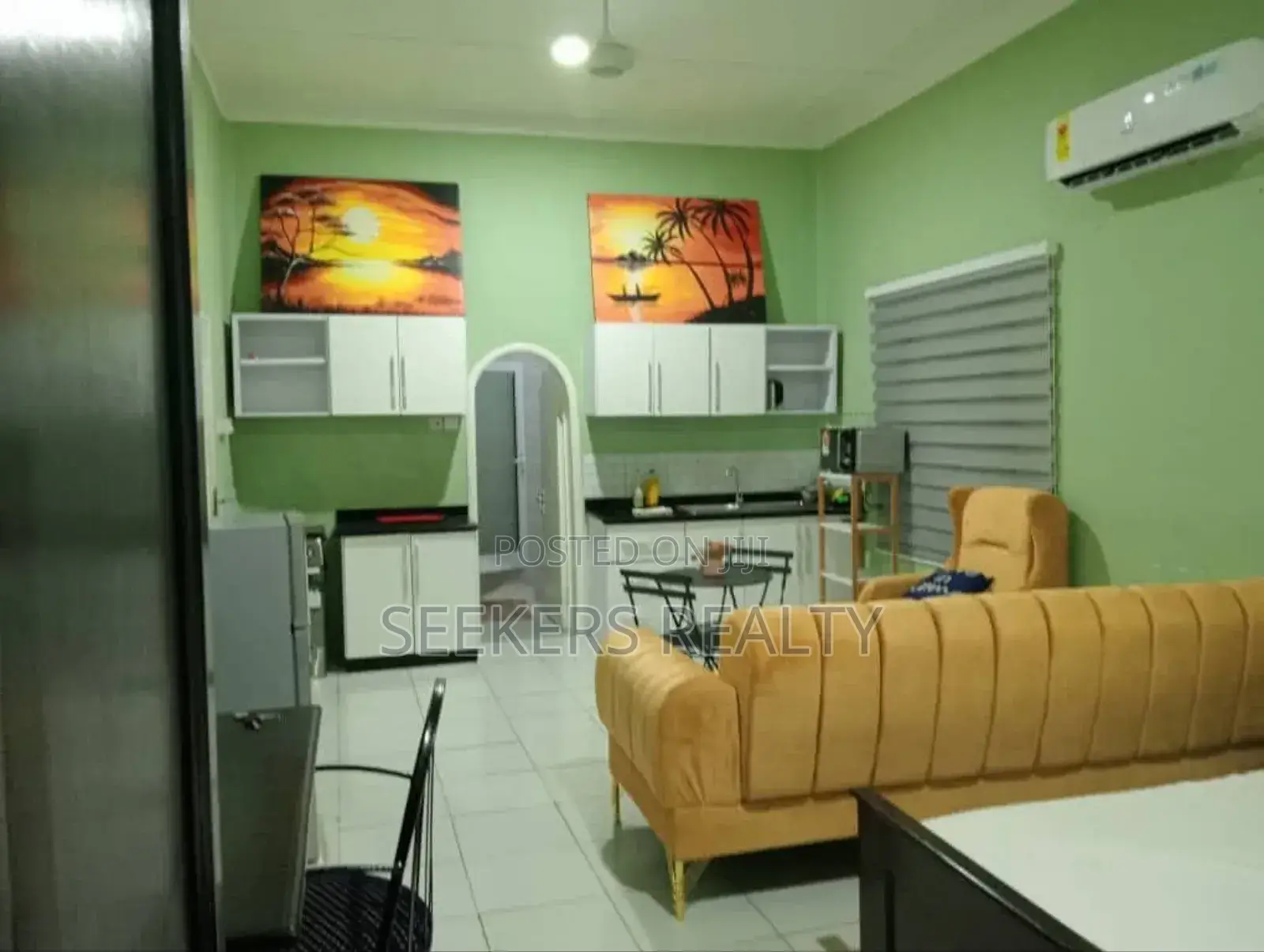 Furnished 1bdrm Apartment in Seekers Realty, Osu for rent in Osu