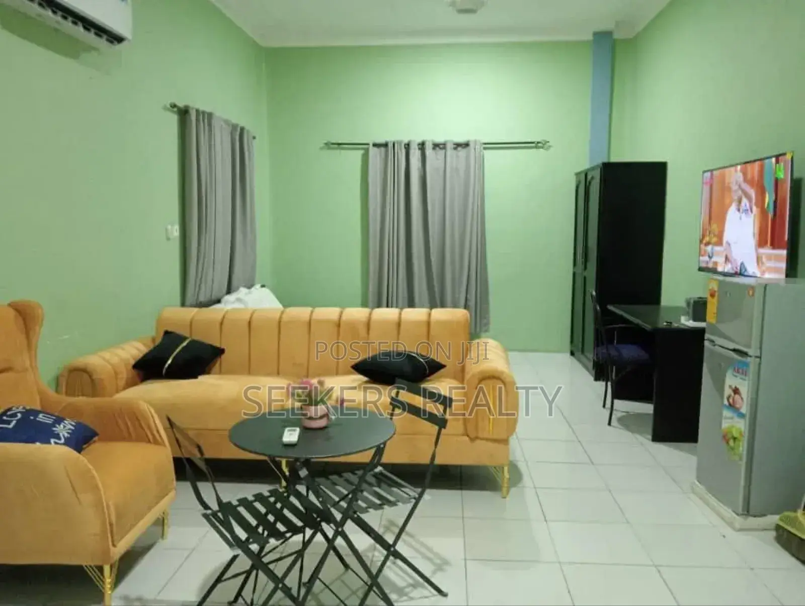Furnished 1bdrm Apartment in Seekers Realty, Osu for rent in Osu