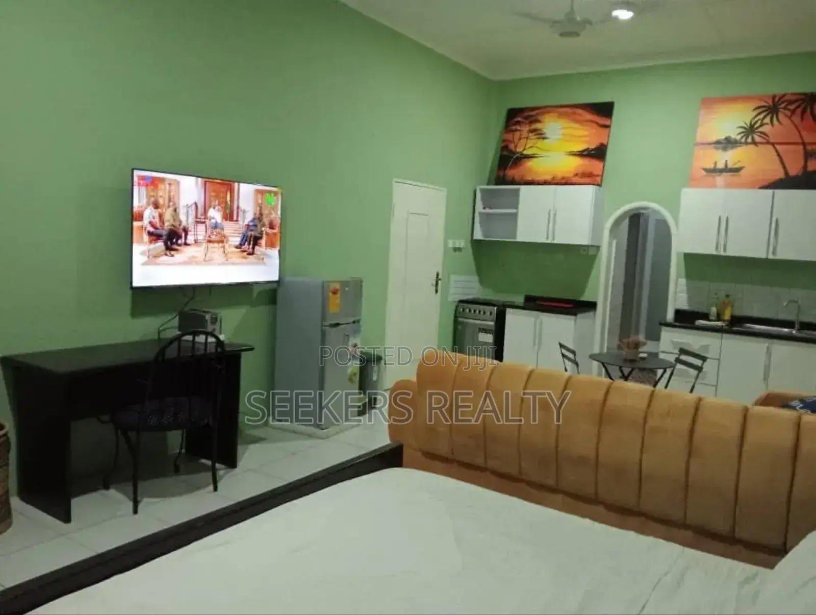 Furnished 1bdrm Apartment in Seekers Realty, Osu for rent in Osu