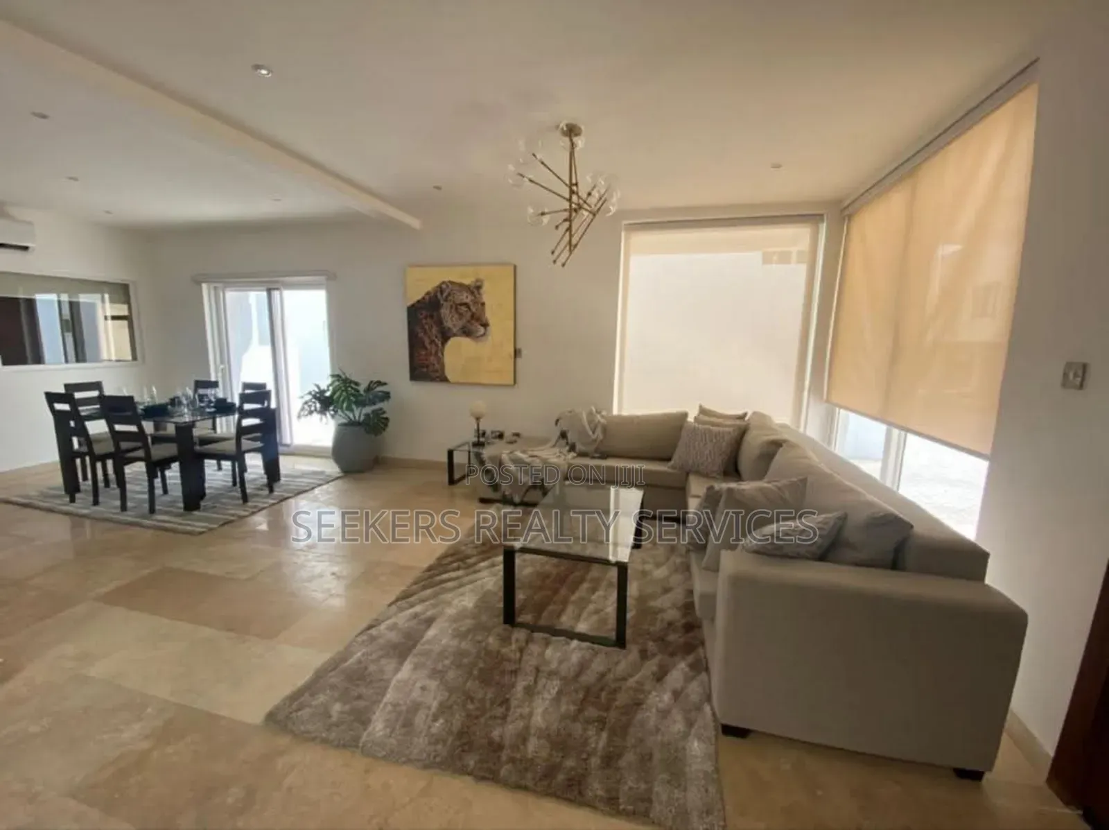 Furnished 4bdrm Townhouse / Terrace in Seekers Realty, Cantonments in Cantonments