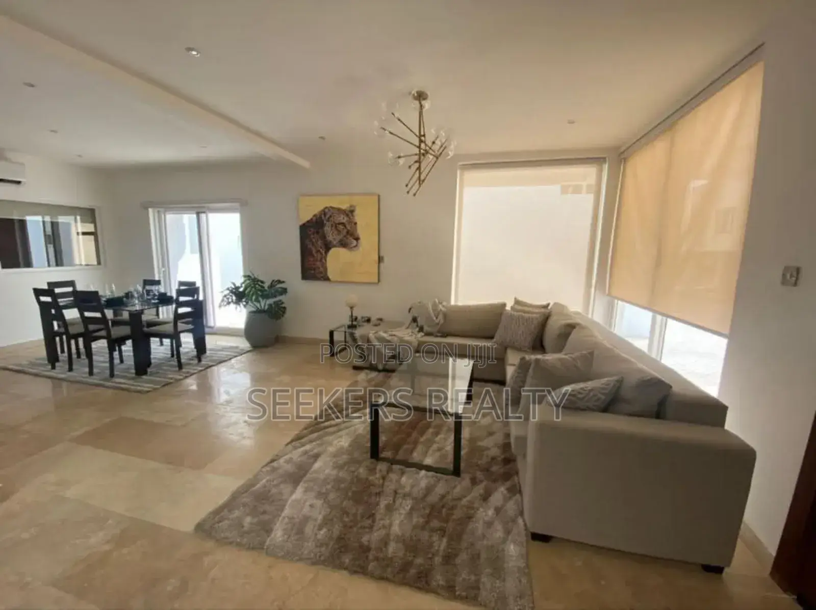 Furnished 4bdrm Townhouse / Terrace in Seekers Realty, Cantonments in Cantonments