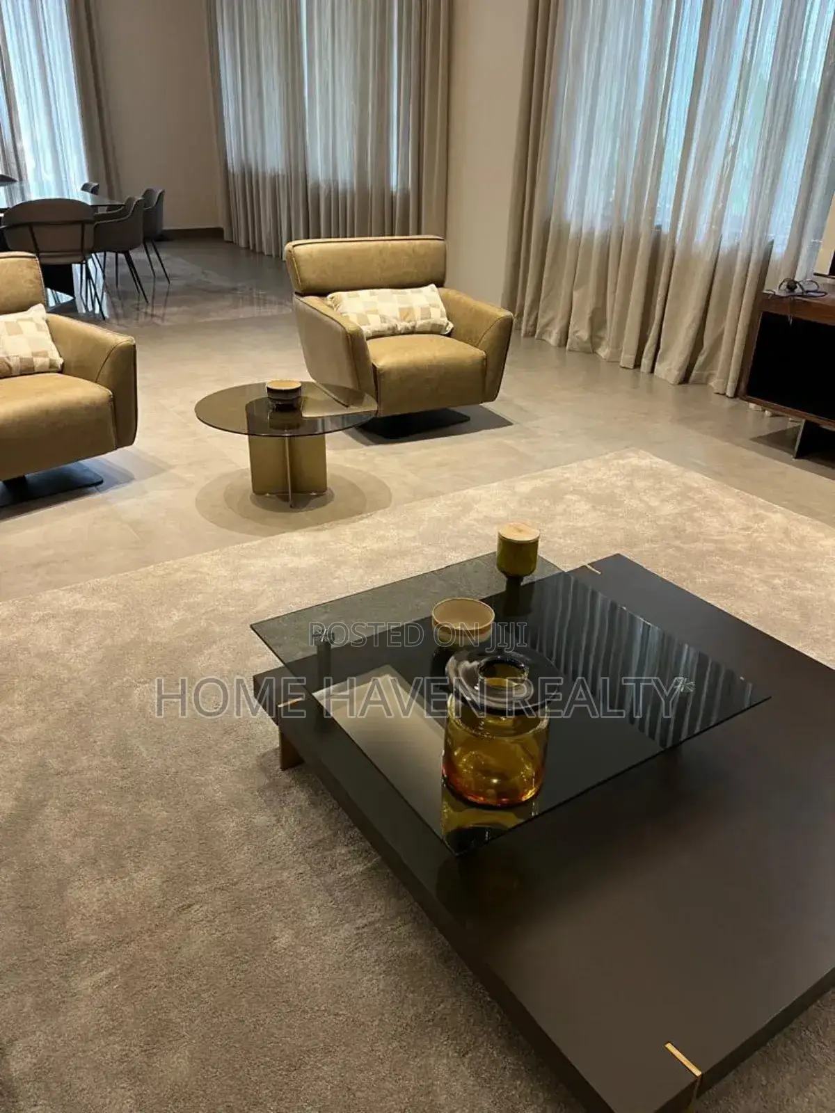 Furnished 3bdrm Duplex in Airport Residentials for rent in Airport Residential Area