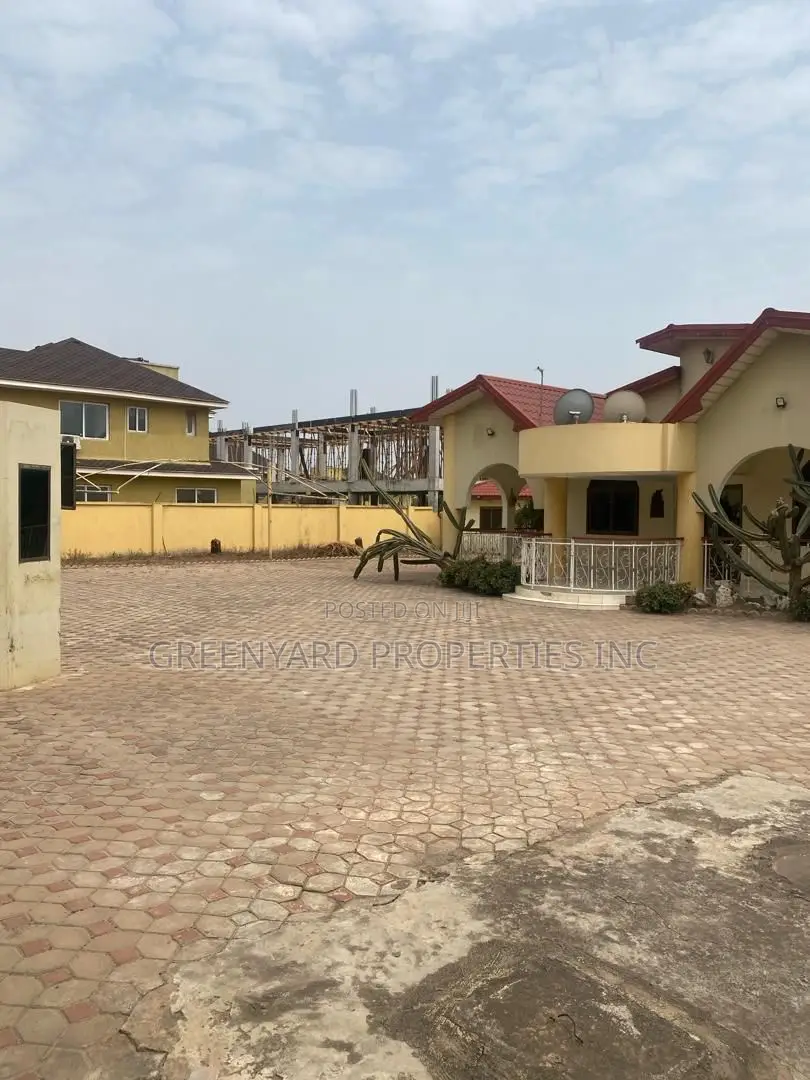 Roadside 2 Plots With Old House at East Legon Adjiriganor in East Legon