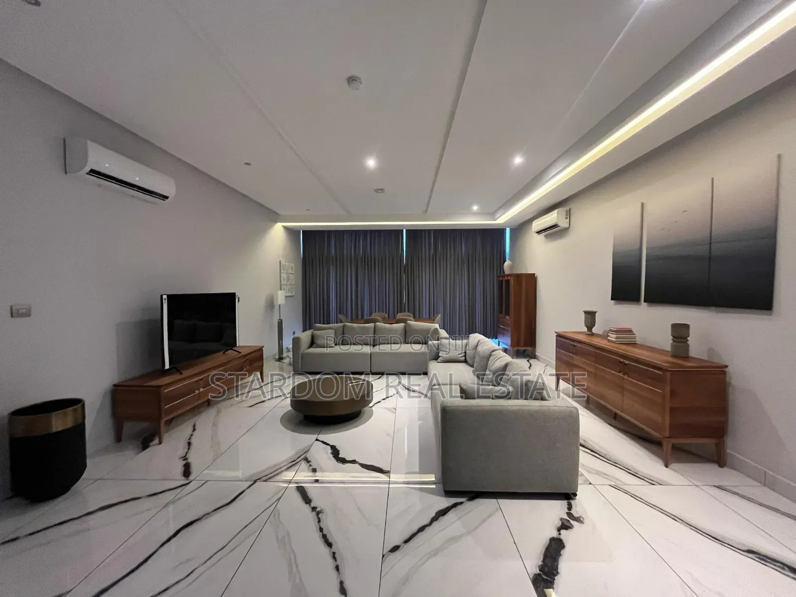 Furnished 4bdrm Townhouse / Terrace in East Legon for rent in East Legon