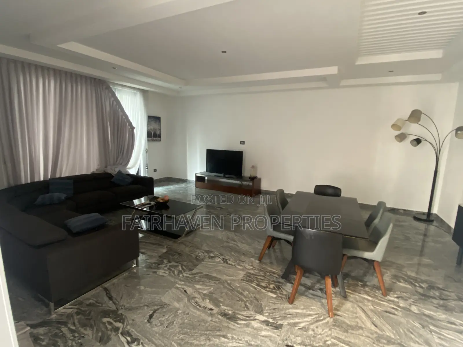 Furnished 4bdrm Townhouse / Terrace in East Legon for rent in East Legon