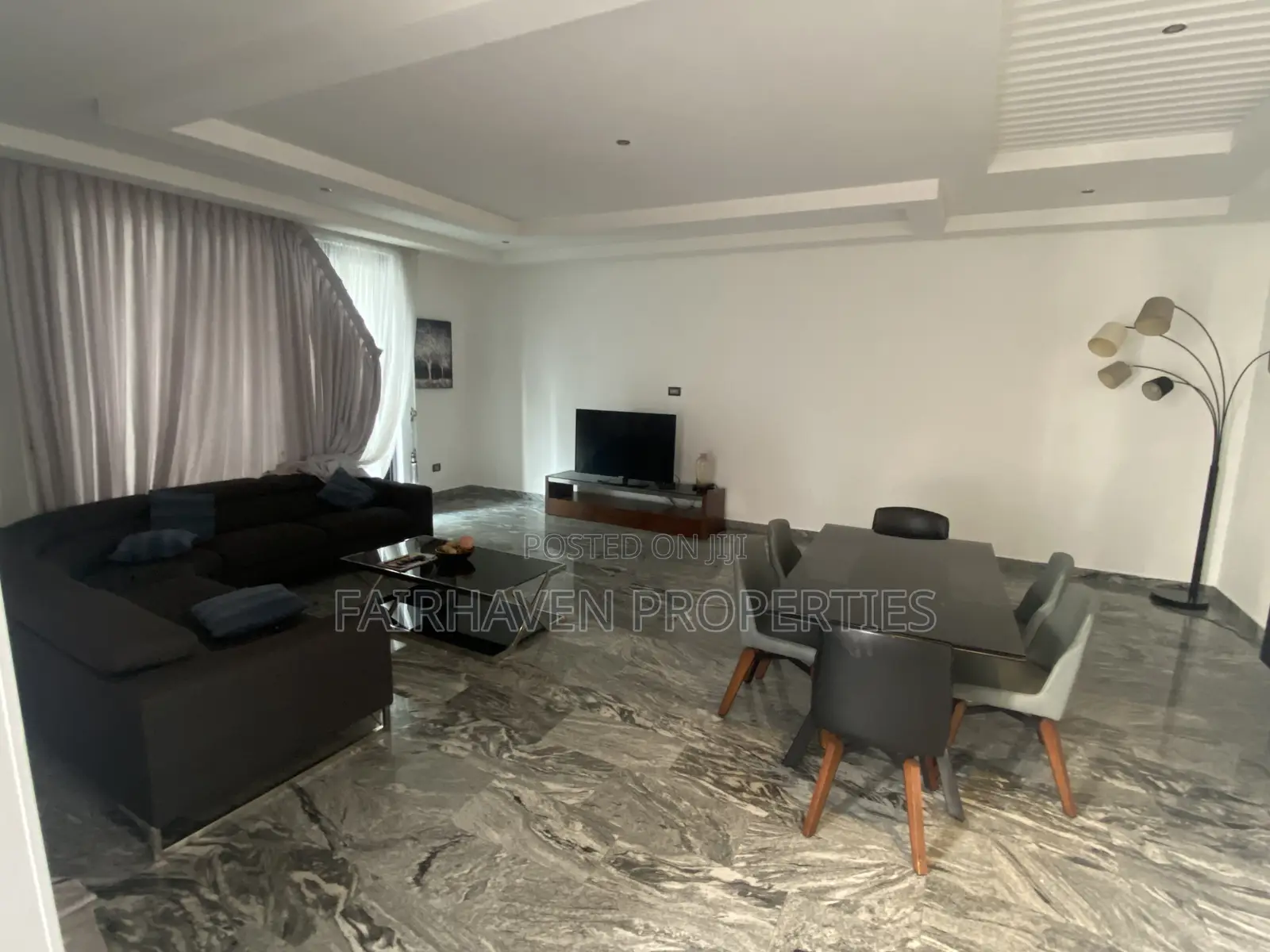Furnished 4bdrm Townhouse / Terrace in East Legon for rent in East Legon