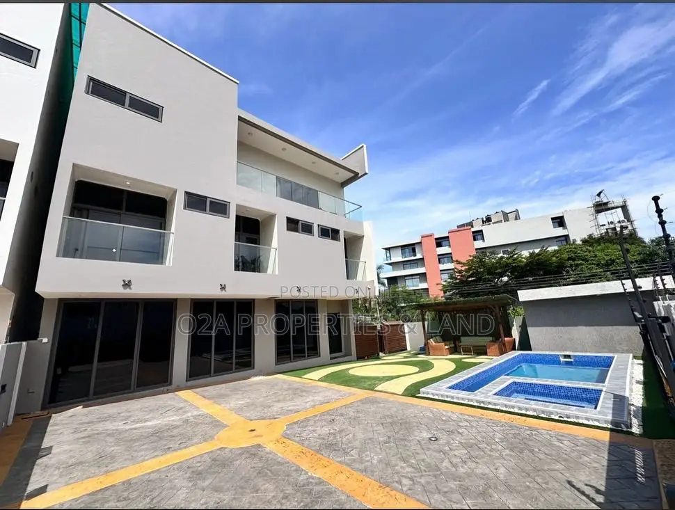 Furnished 4bdrm House in Cantonments, Acquinas for rent in Acquinas