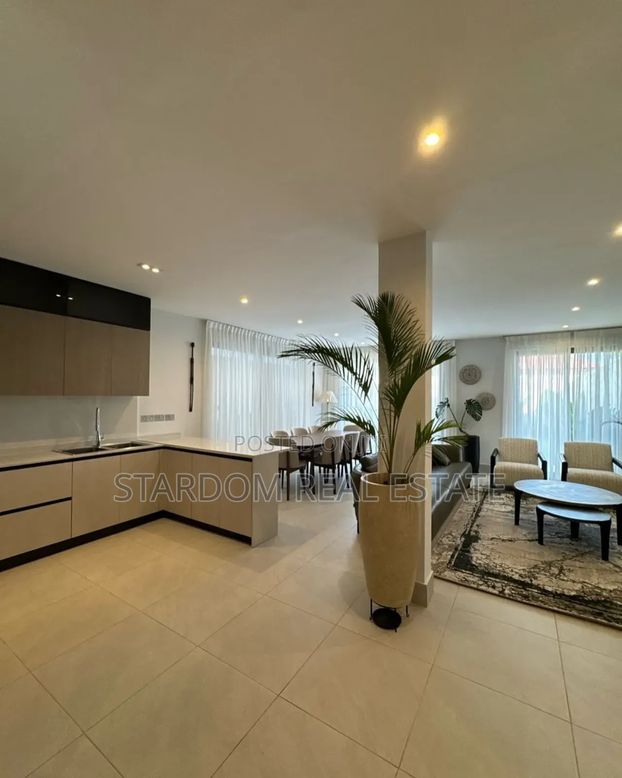 Furnished 3bdrm Duplex in Cantonments for rent in Cantonments