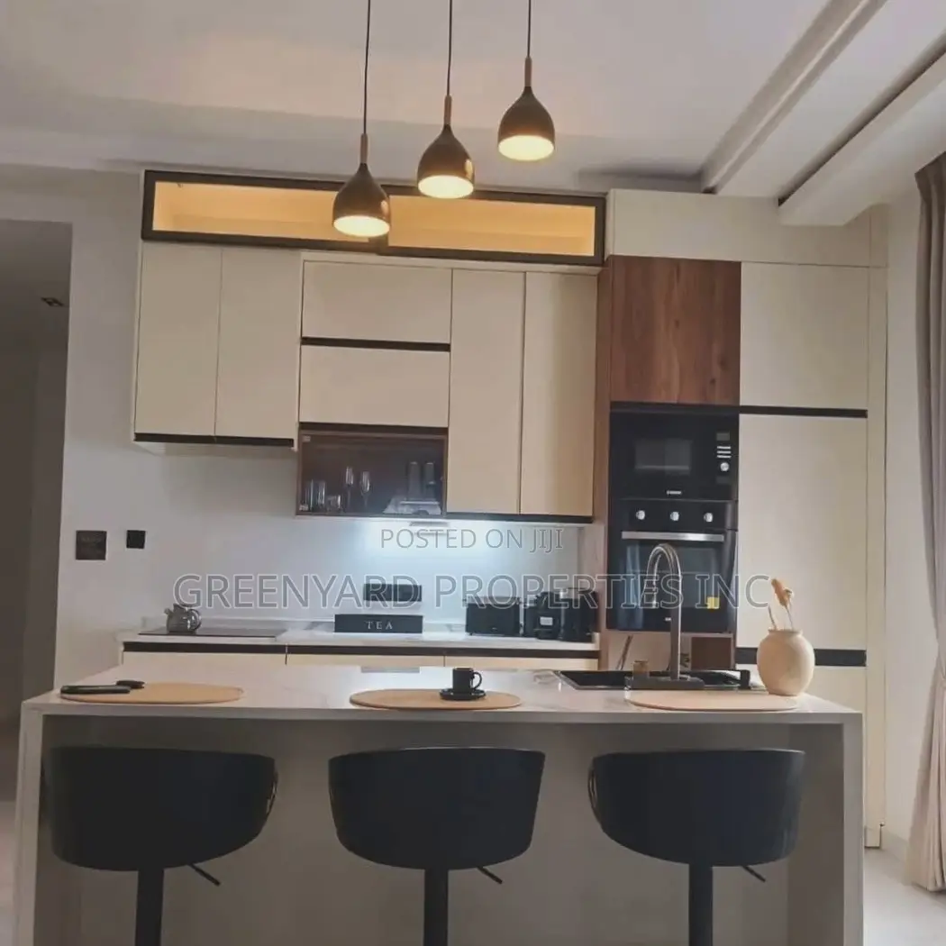 Furnished 4bdrm House in American House, East Legon for rent in East Legon
