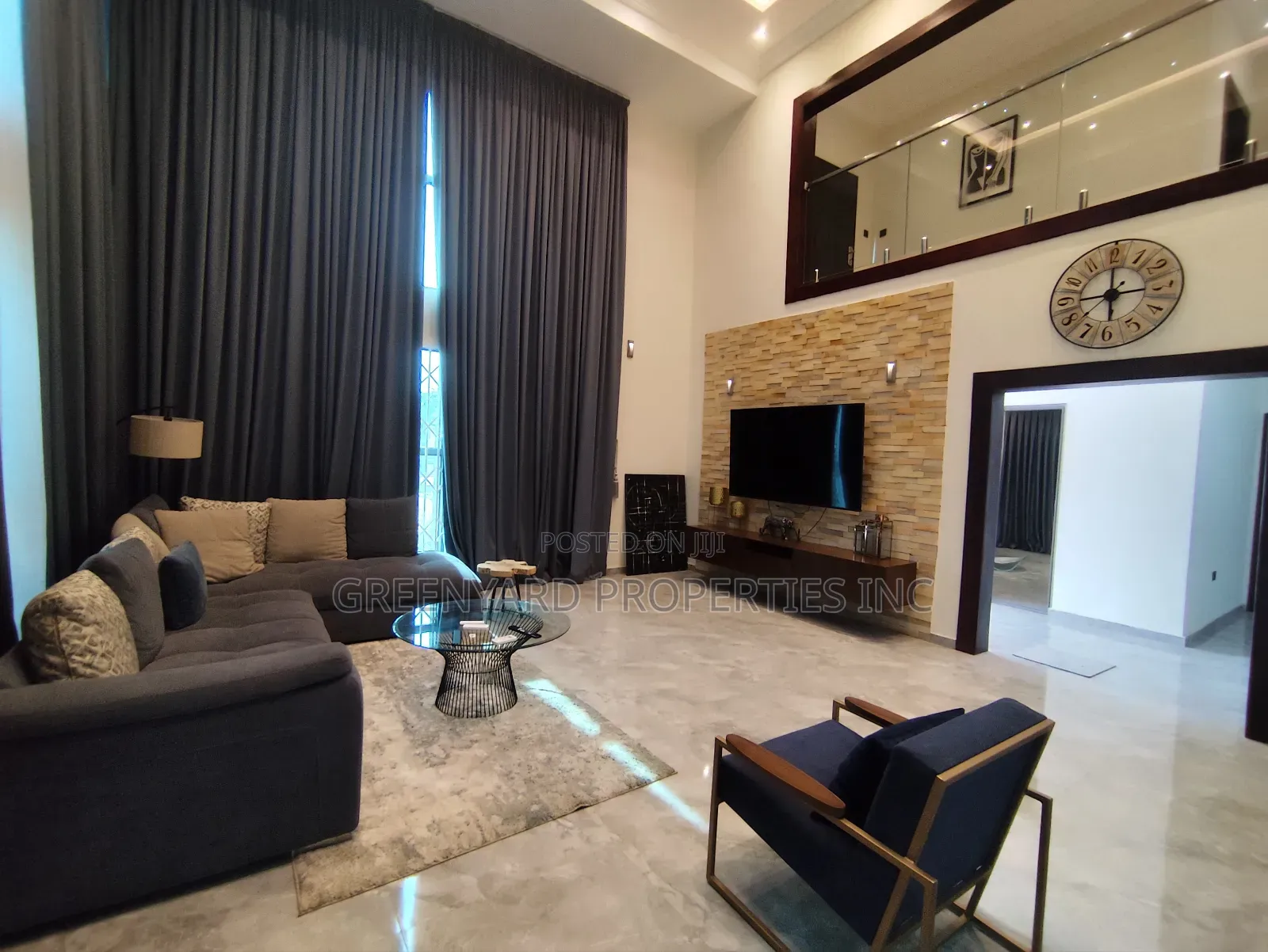 Furnished 5bdrm Mansion in Trasacco, East Legon for rent in East Legon