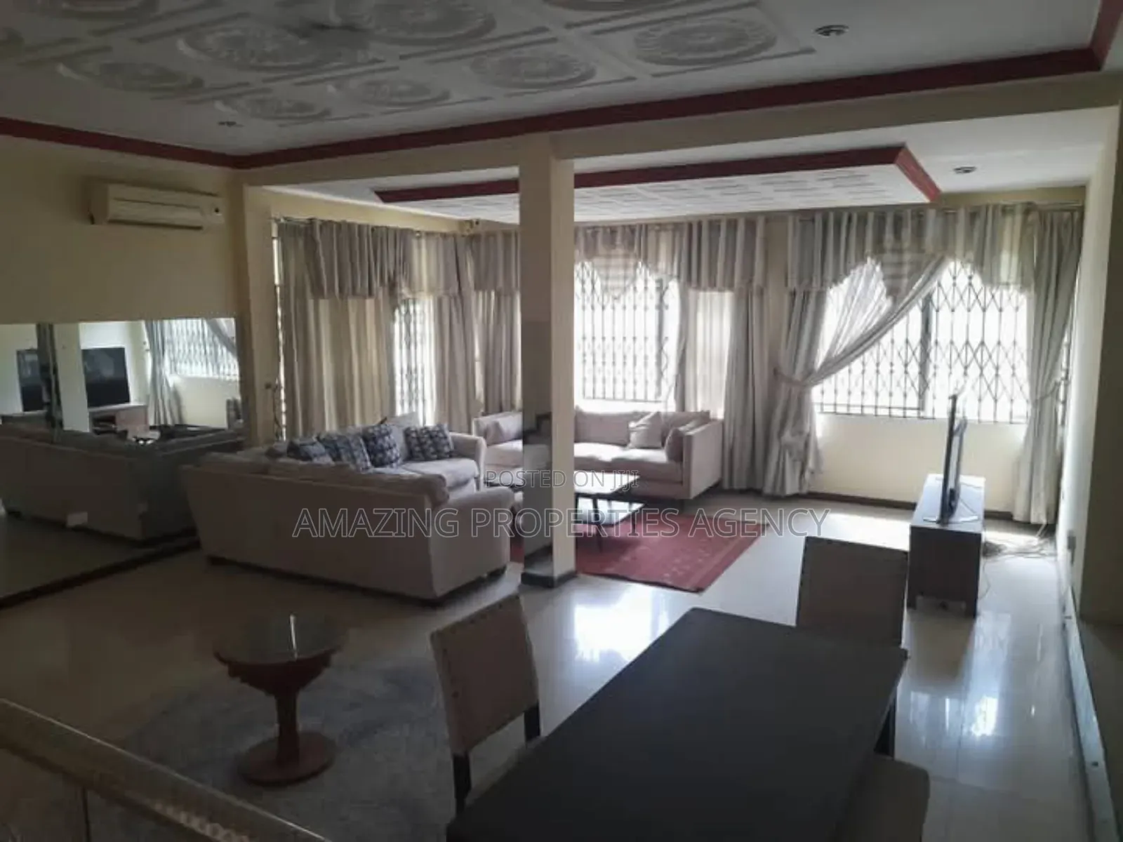 Furnished 5bdrm Mansion in East Legon for rent in East Legon