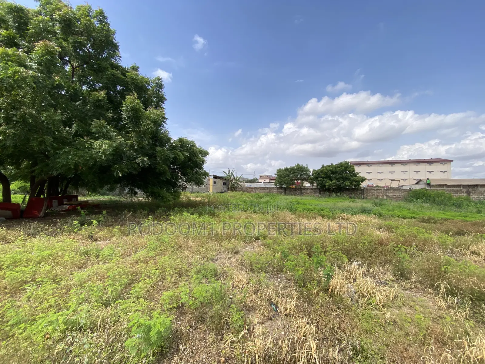 Industrial 2 Plot of Land Fenced With Land Title for Sale in Spintex