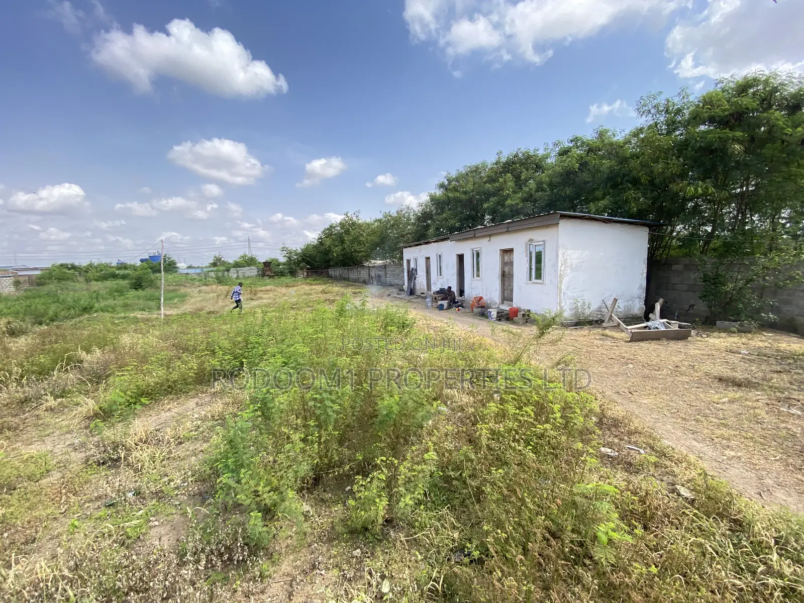 Industrial 2 Plot of Land Fenced With Land Title for Sale in Spintex