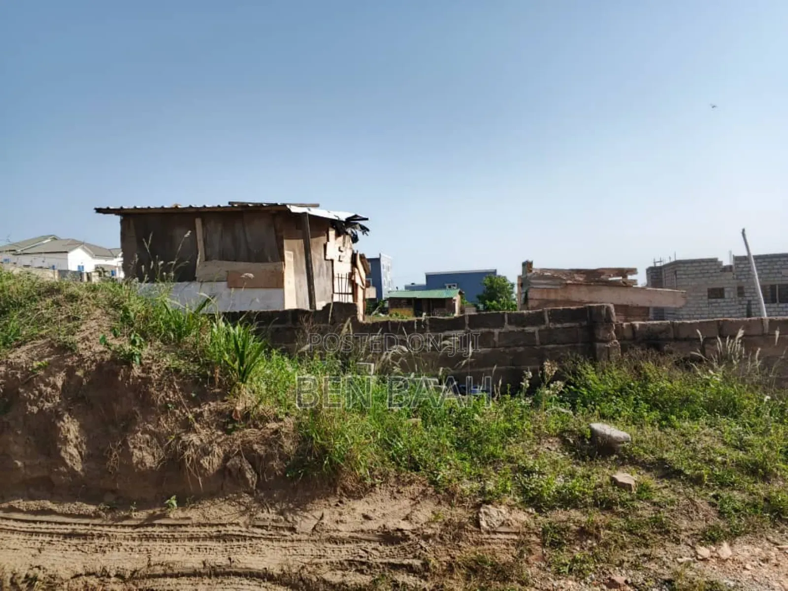 A Plot of Land at Ashongman for Sale for 400,000 Site Plan in Ashomang Estate