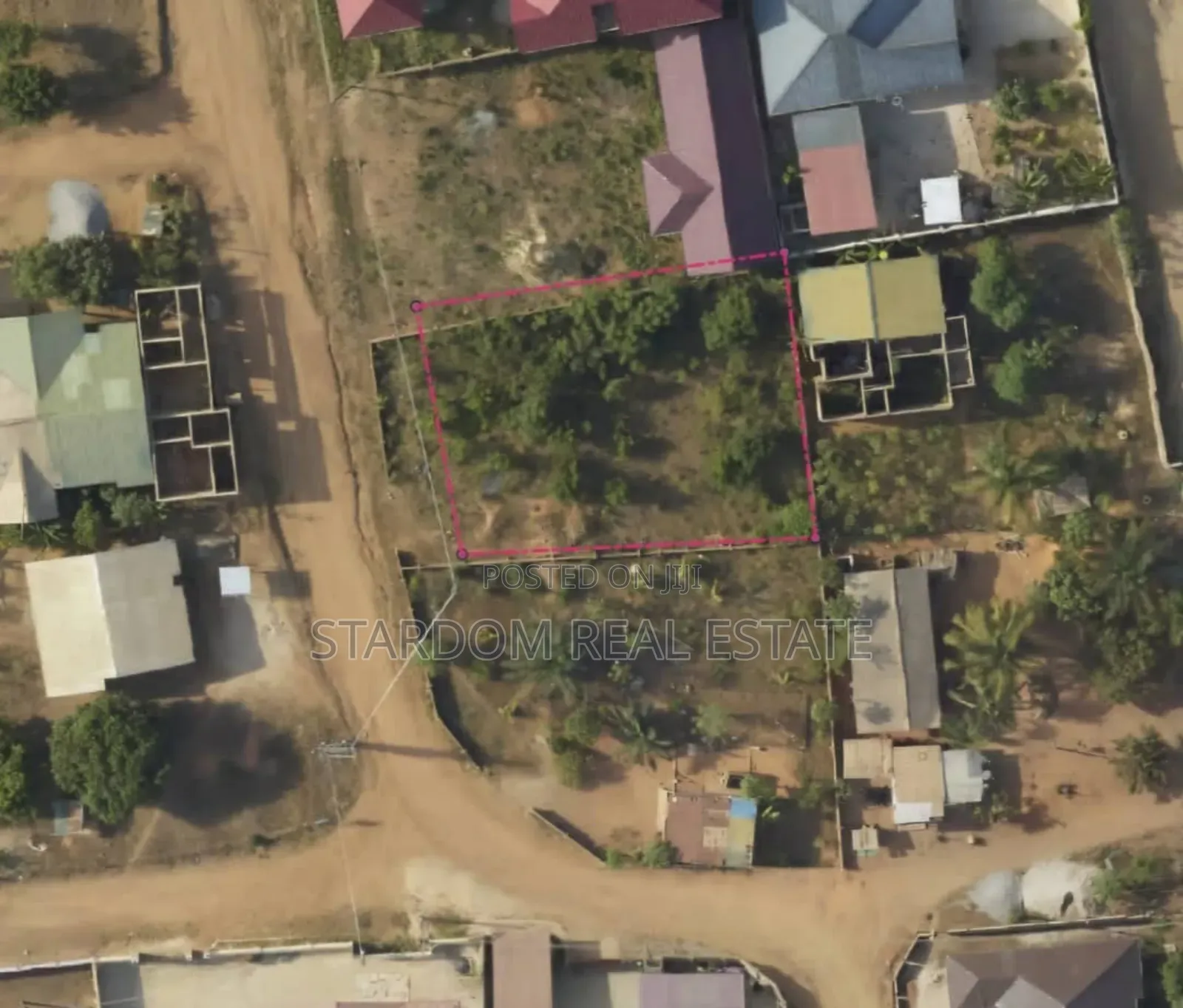 for Sale: Fenced Registered Plot in Kasoa Budumburam . in Budumburam