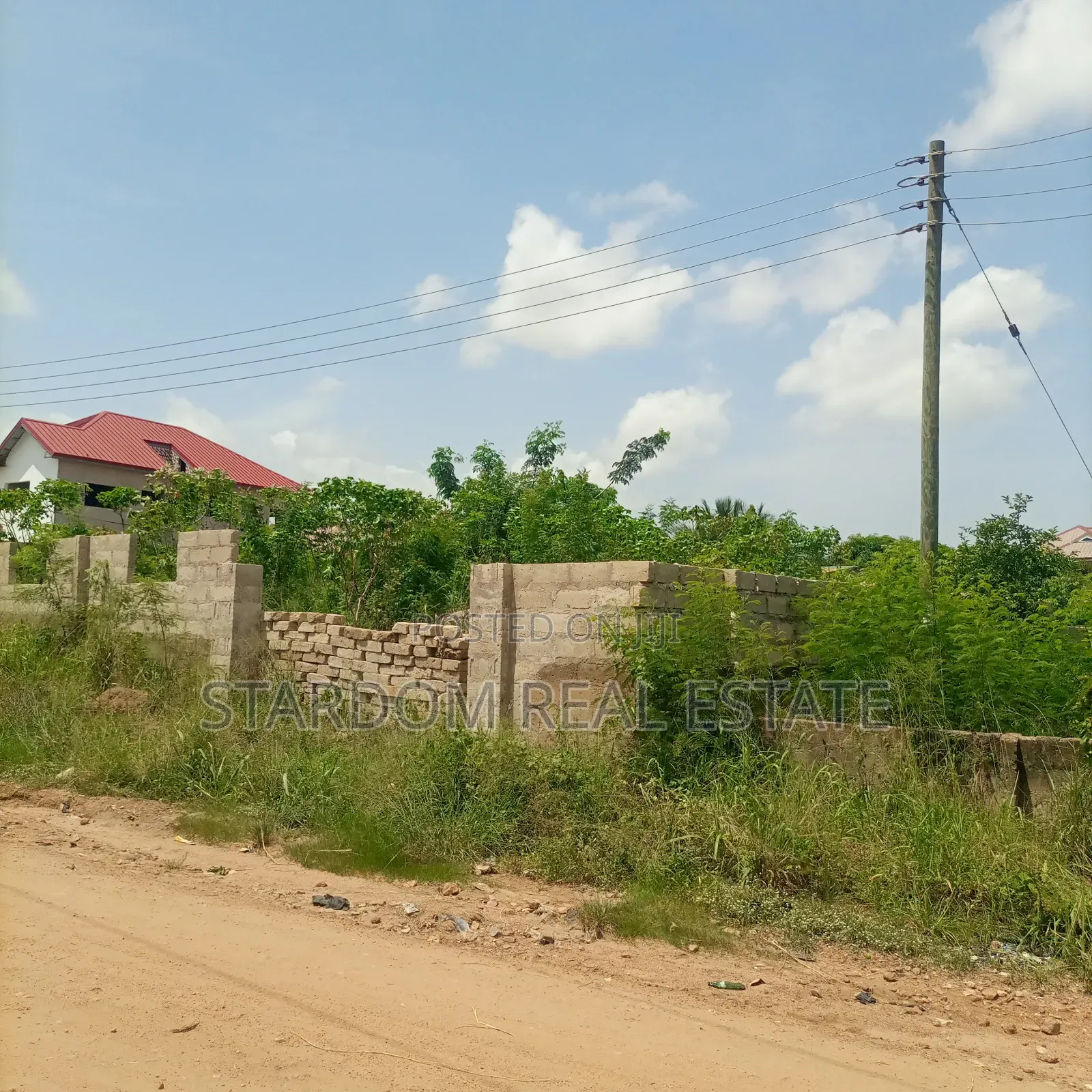 for Sale: Fenced Registered Plot in Kasoa Budumburam . in Budumburam