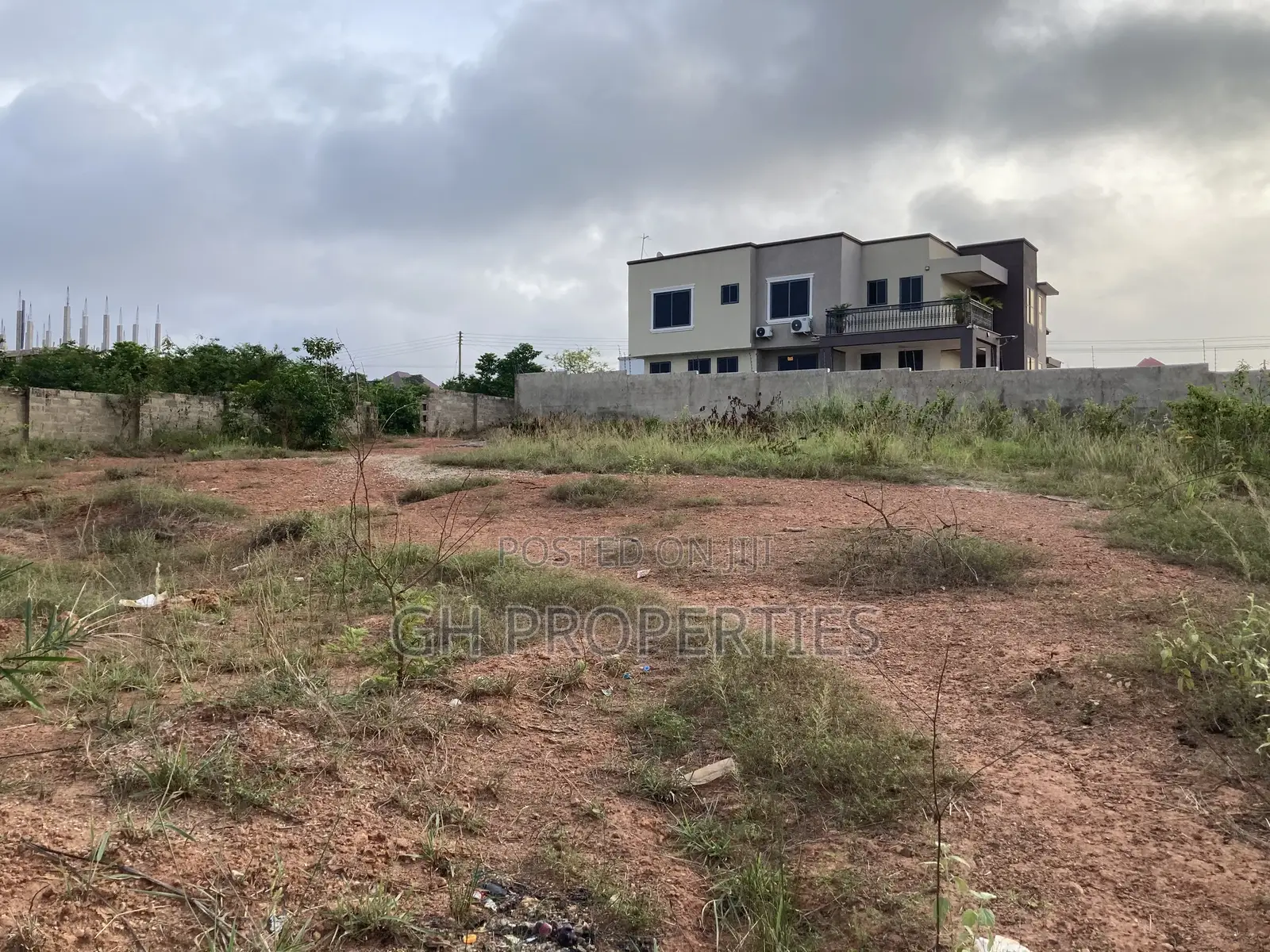 Two Well Fenced Plots for Sale at Kaase,Oti. in Kumasi Metropolitan
