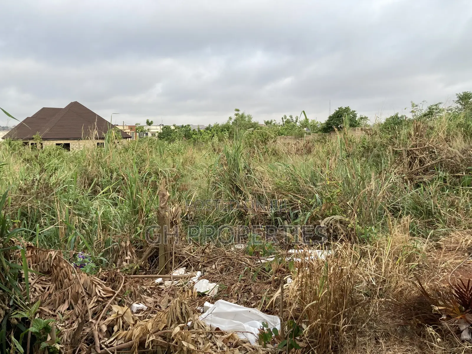 Two Well Fenced Plots for Sale at Kaase,Oti. in Kumasi Metropolitan