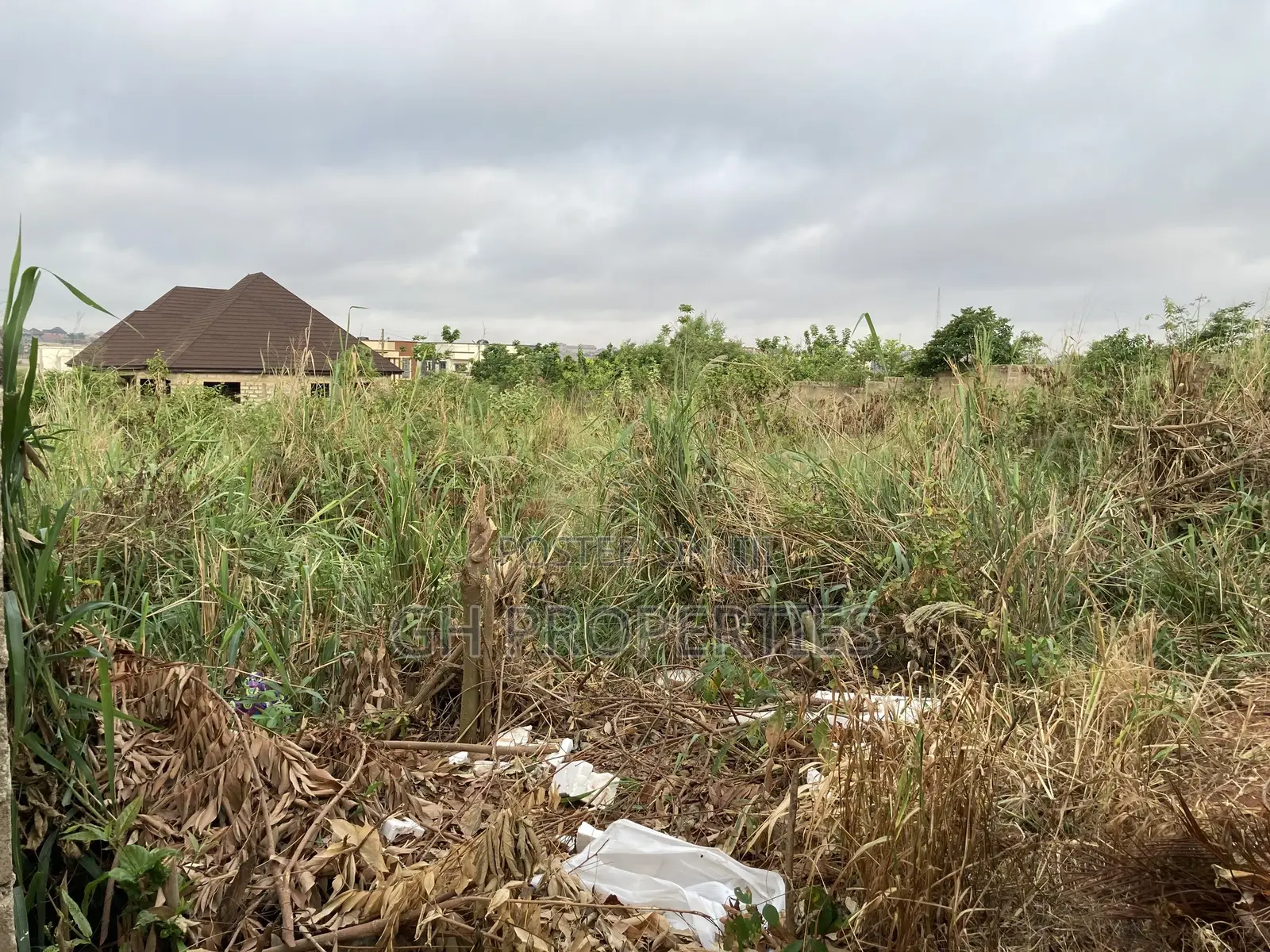 Two Well Fenced Plots for Sale at Kaase,Oti. in Kumasi Metropolitan
