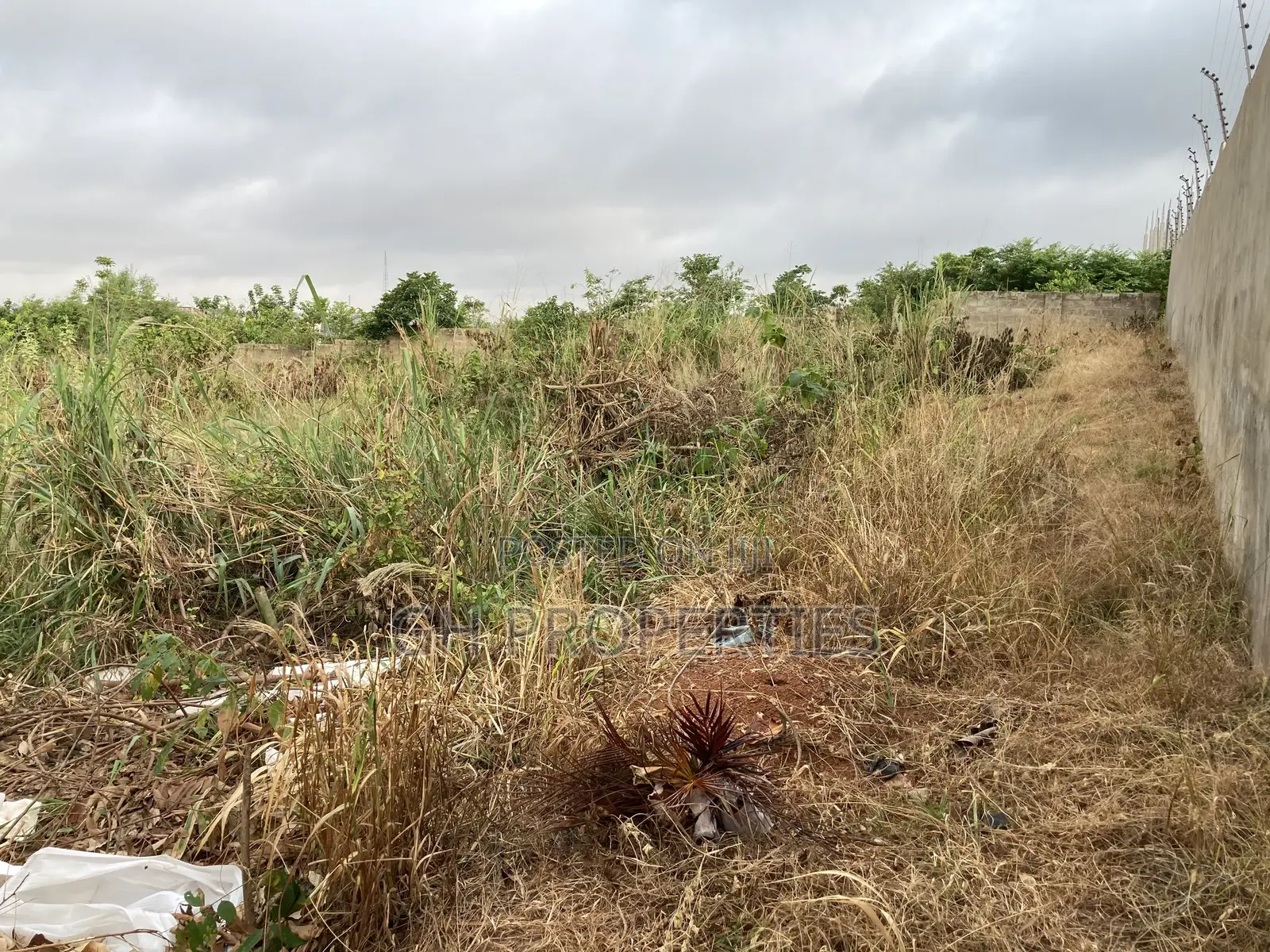 Two Well Fenced Plots for Sale at Kaase,Oti. in Kumasi Metropolitan