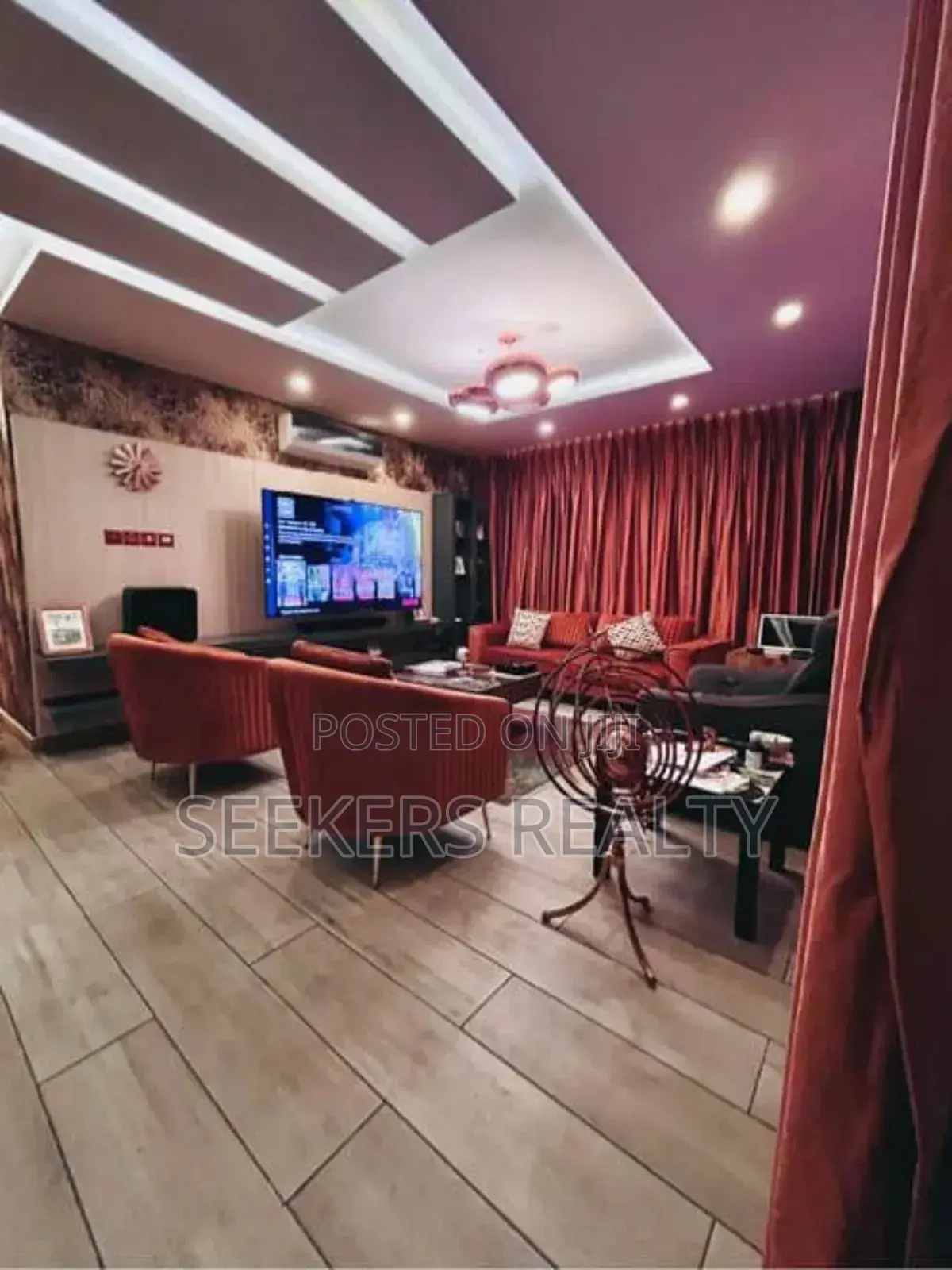 Furnished 6bdrm Mansion in Seekers Realty, Labone for sale in Labone