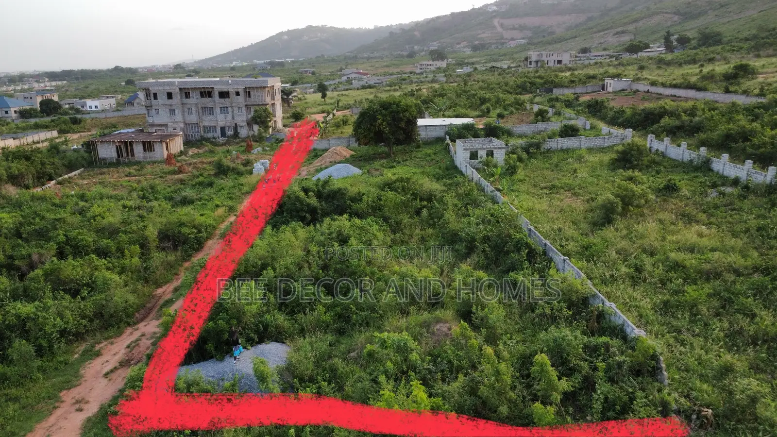 Litigation Free 3 Plots for Sale in Danfa