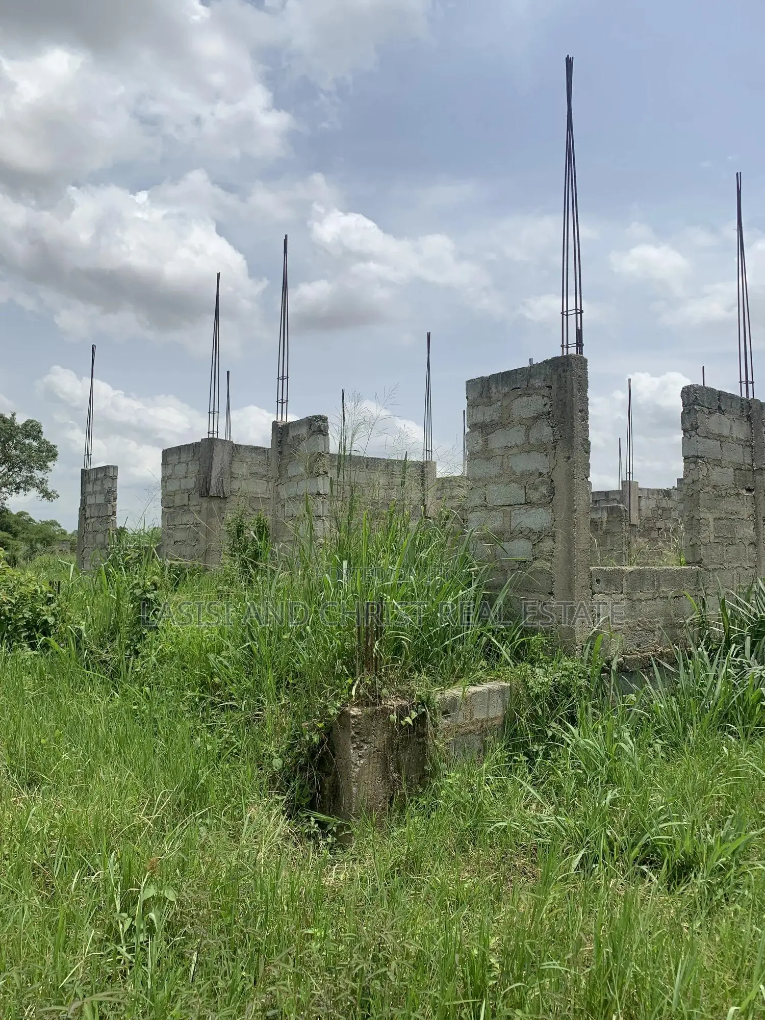 Uncompleted House For Sale At Hebron in Amasaman