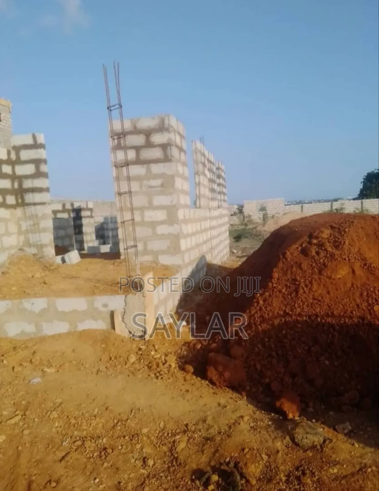 Land for Sale Tema West, With Uncompleted Structure on Done. in Accra Metropolitan